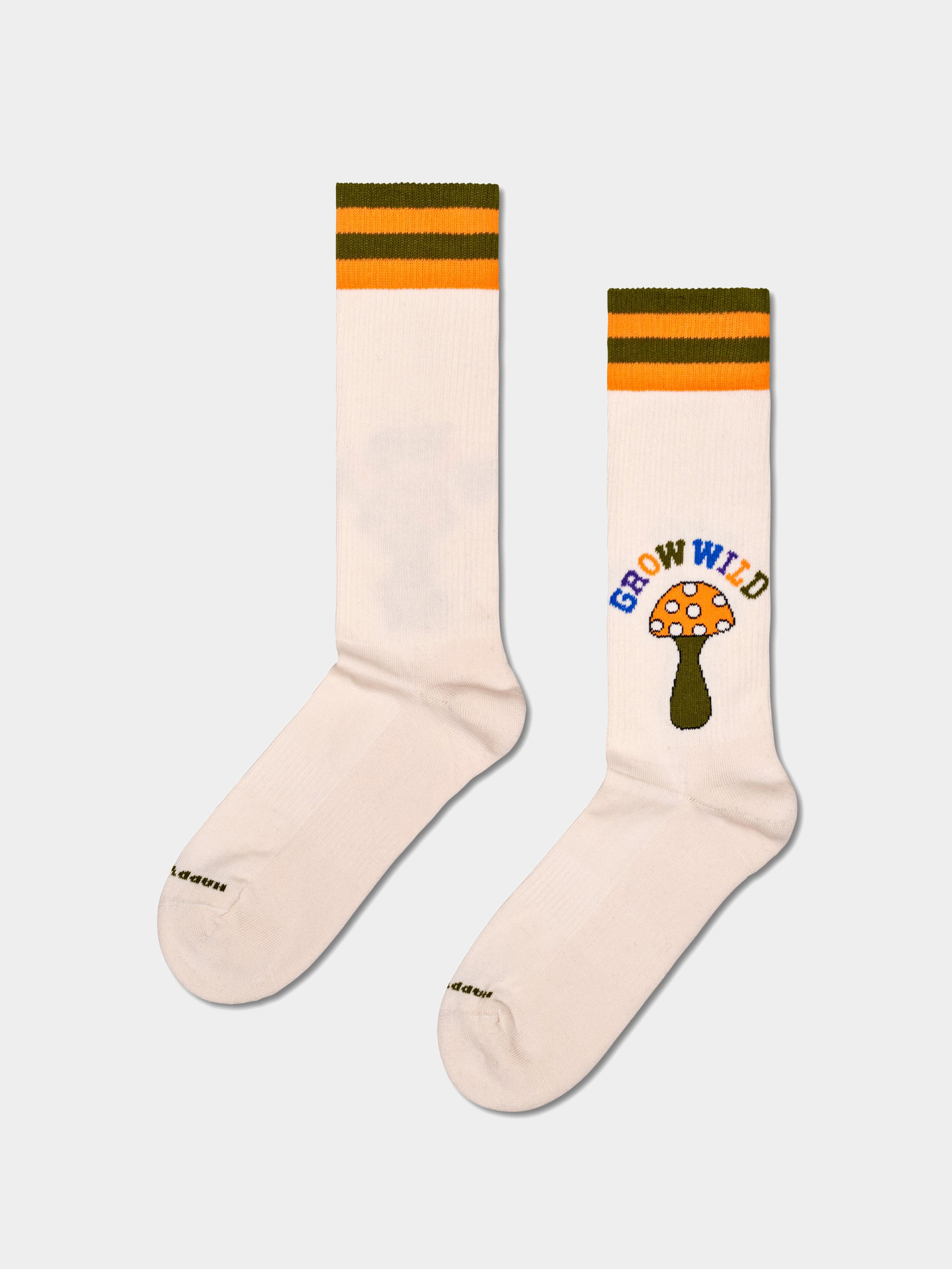Happy Socks Grow Wild Crew Socks (wall)