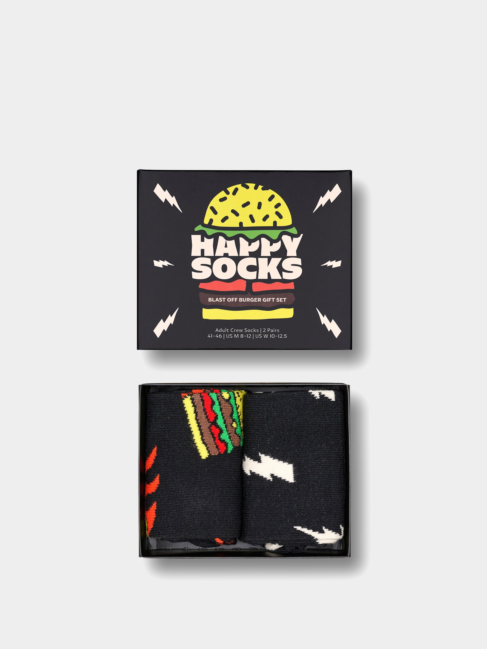 Happy Socks 2 Pack Blast Off Burgers Gift Set Socken (multi)