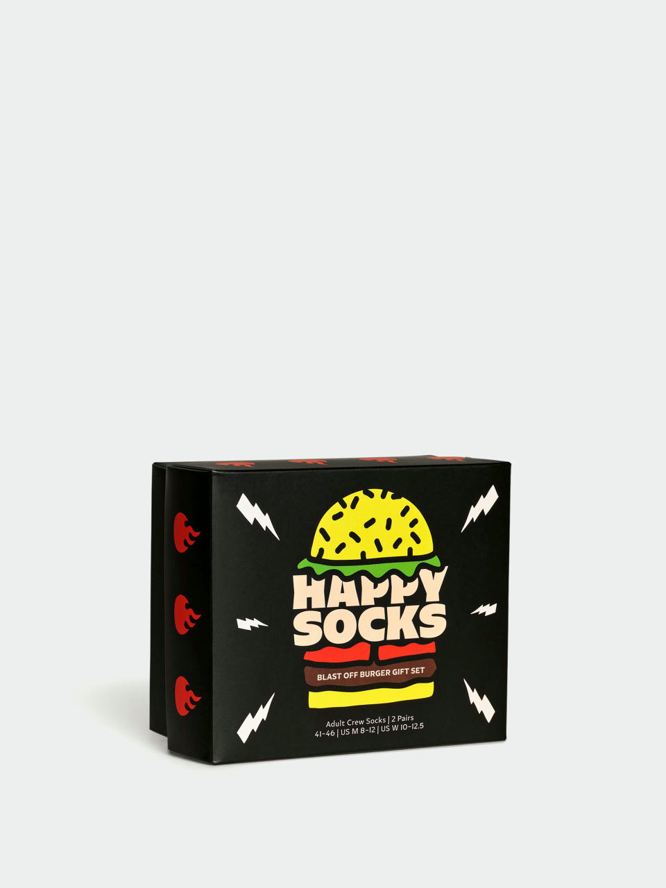 Happy Socks 2 Pack Blast Off Burgers Gift Set Socks (multi)