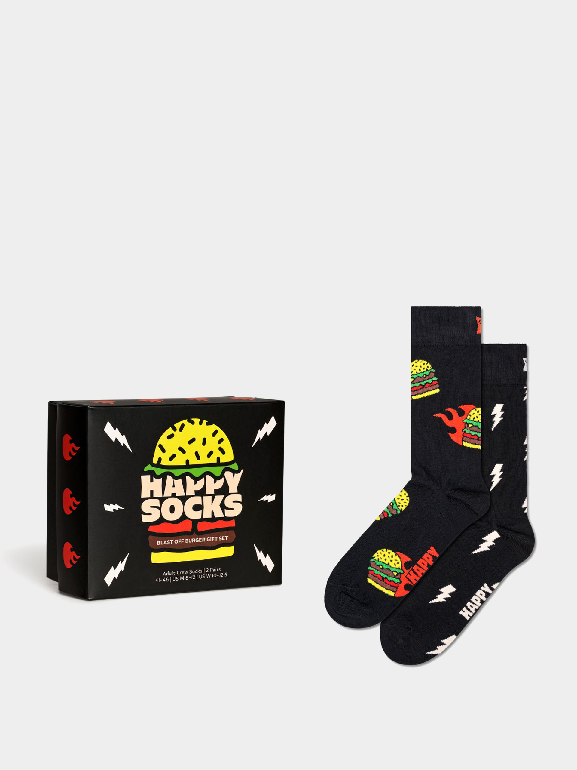 Happy Socks 2 Pack Blast Off Burgers Gift Set Socken (multi)
