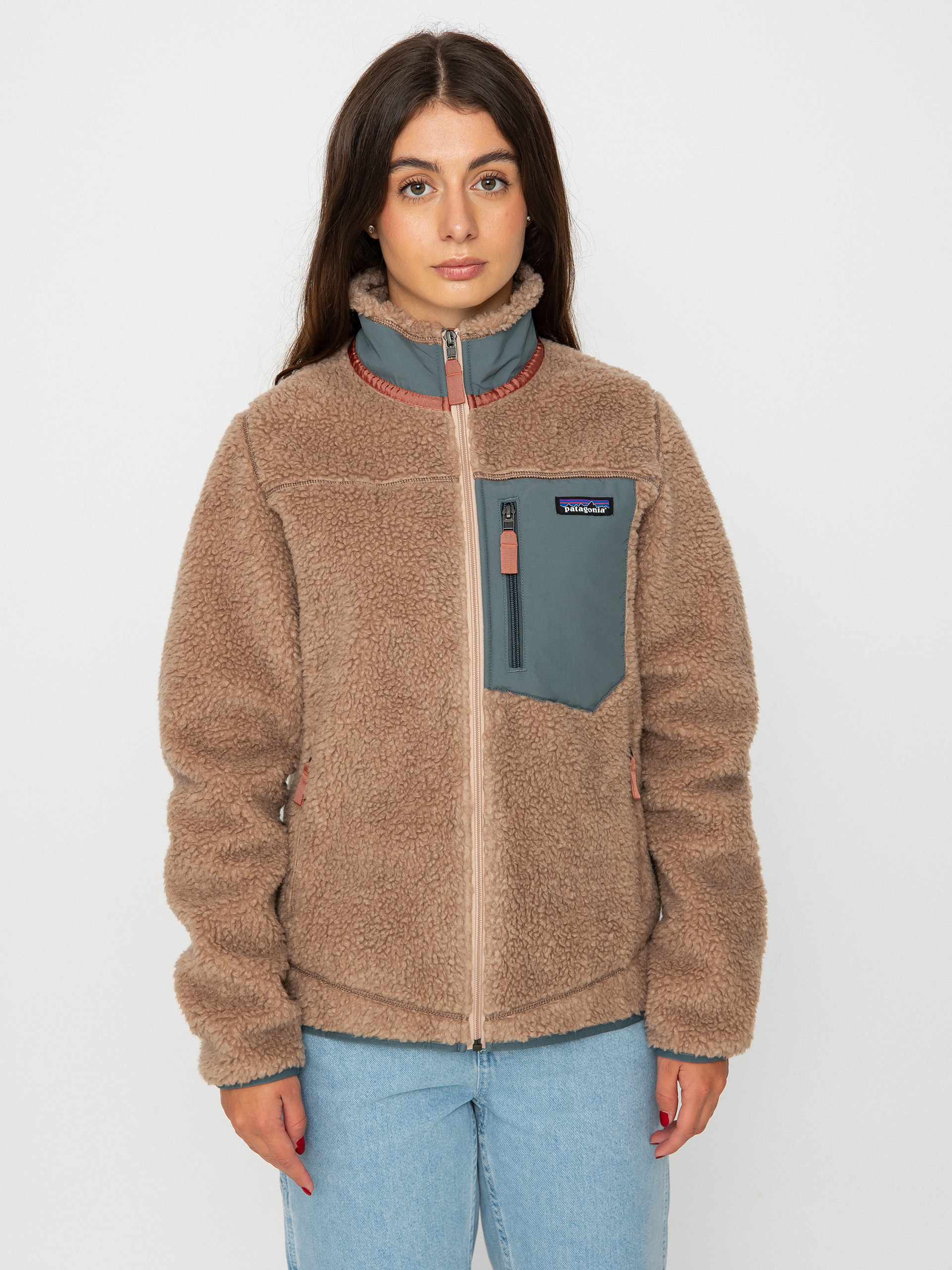 Patagonia Classic Retro X Jacket Wmn - brown (pampas tan w/nouveau 