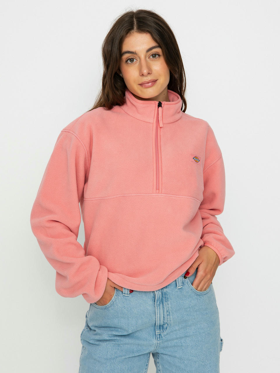 Dickies Louisburg Fleece jacke Wmn (flamingo plume)