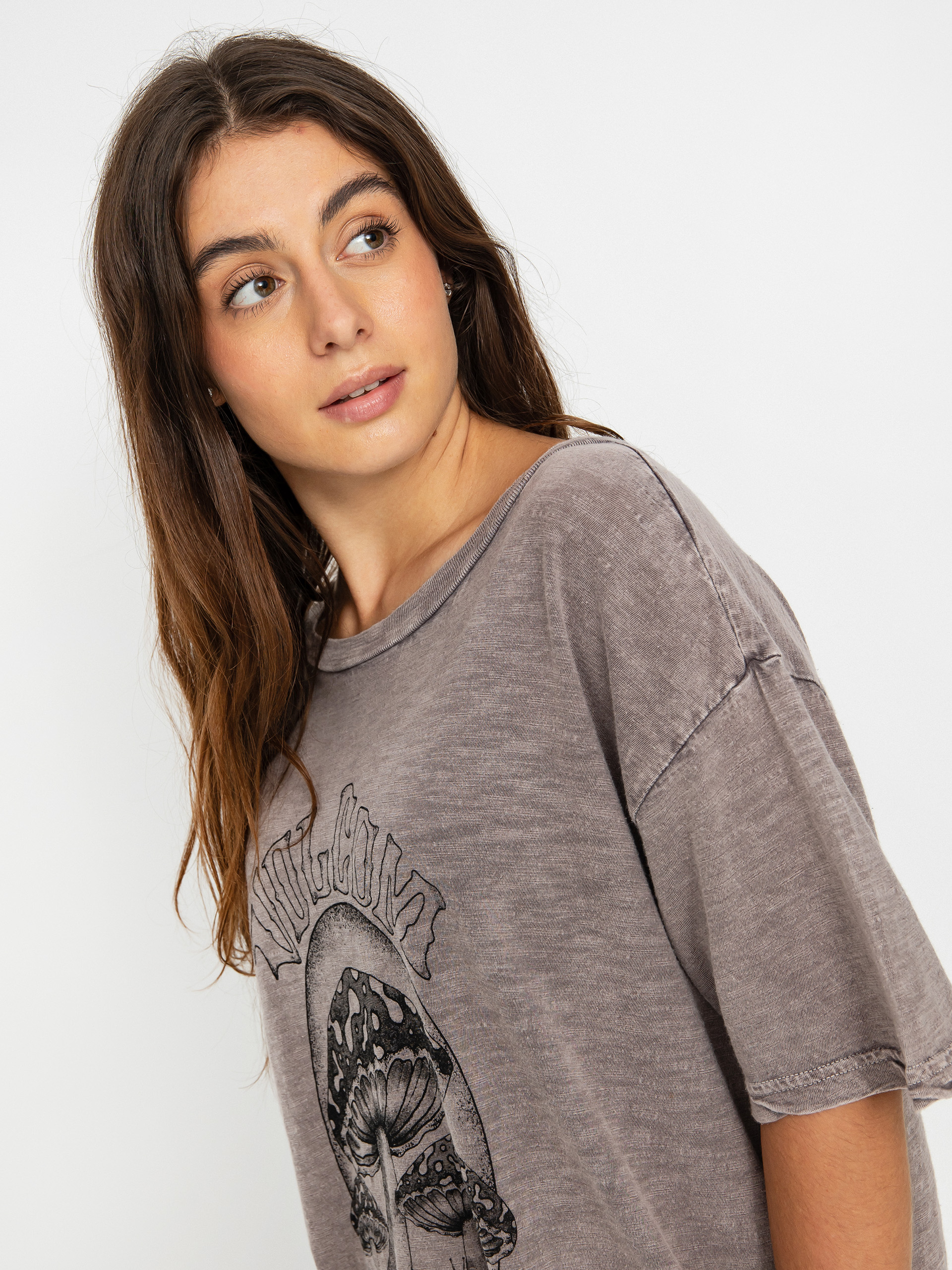 Volcom Turnt N Burnt T-shirt Wmn (slate grey)