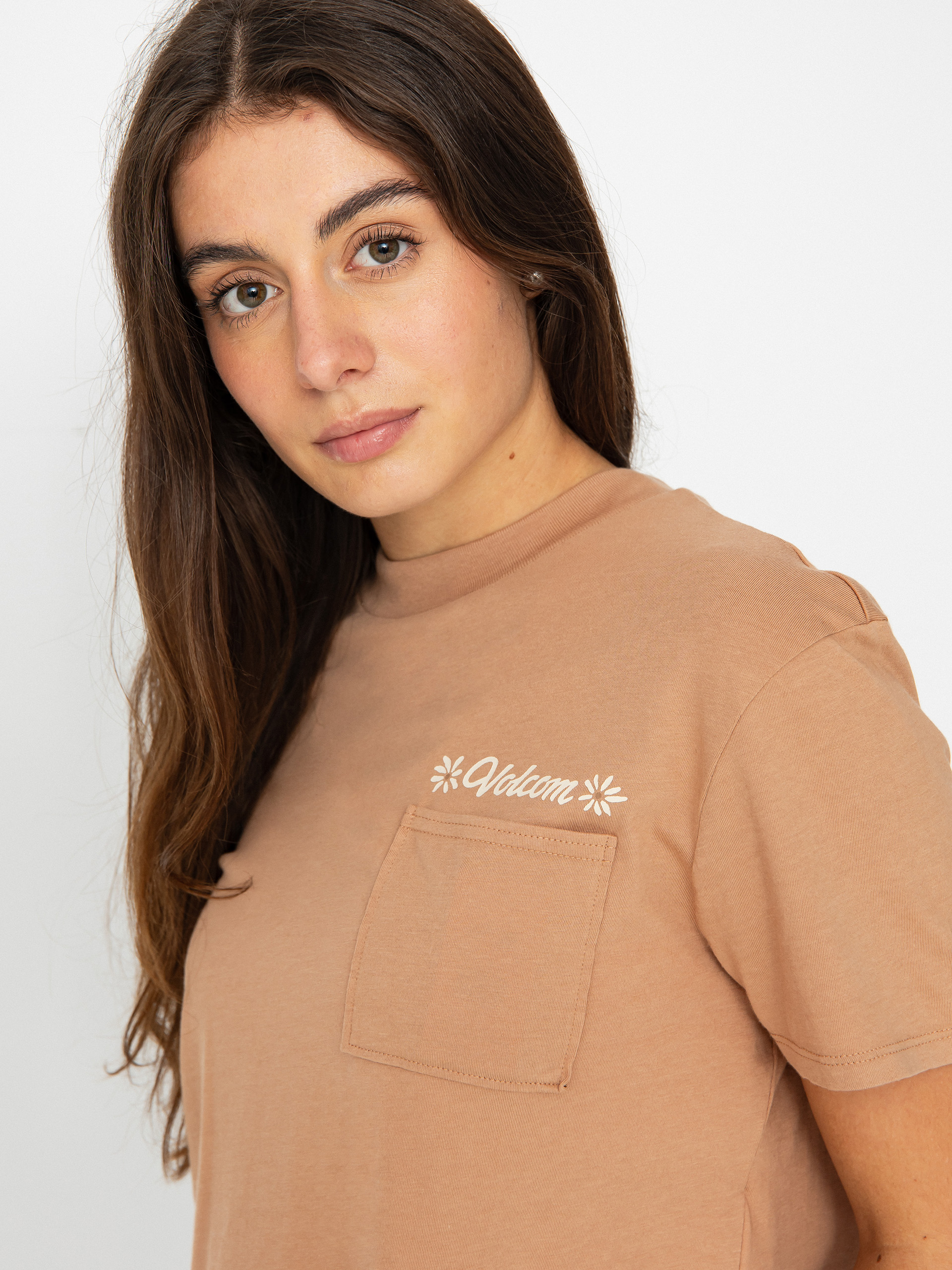 Volcom Pocket Dial T-shirt Wmn (clay)