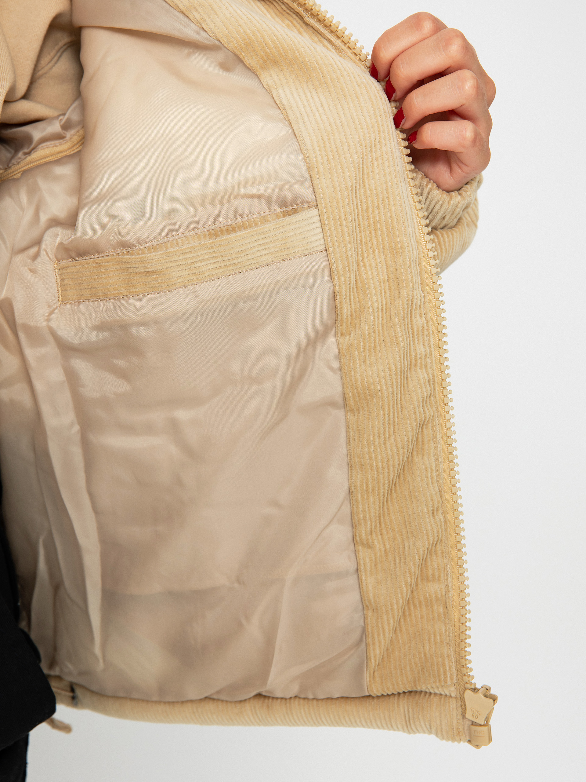 Volcom Cord'N Puff Jacke Wmn (khaki)