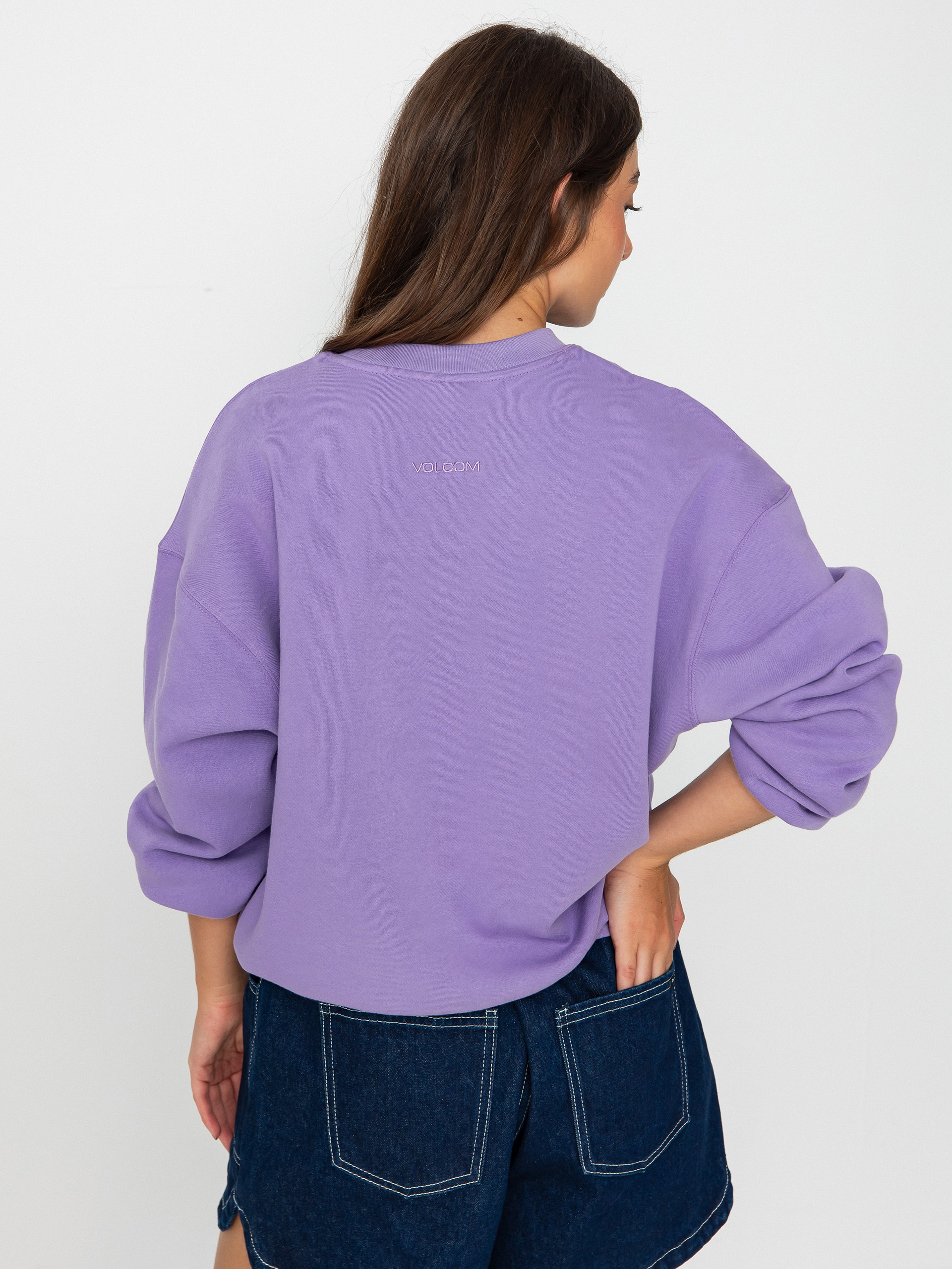 Volcom Stone Heart II Crew Sweatshirt Wmn (paisley purple)