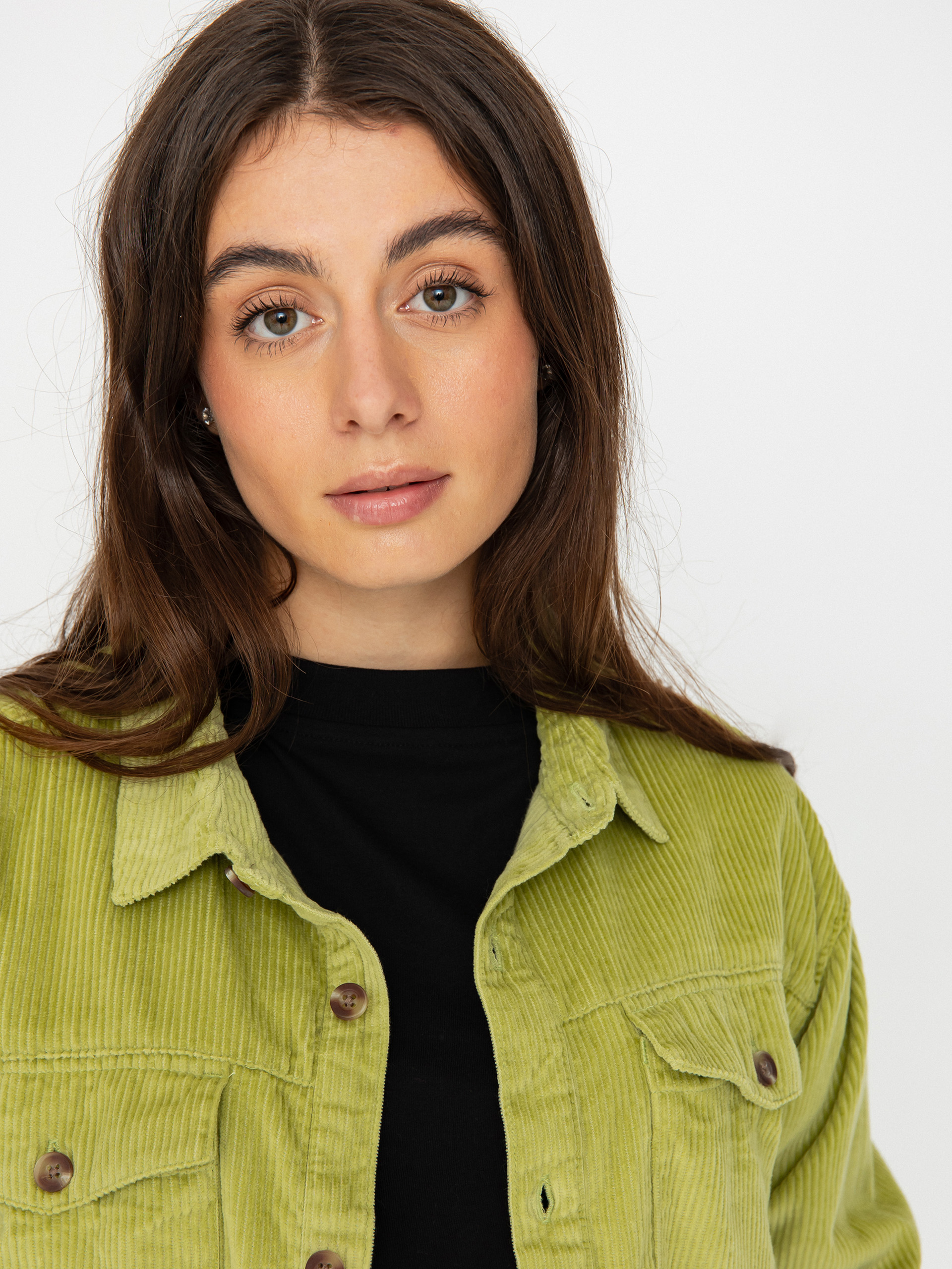 Roxy Let It Go Cord Shirt Wmn (fern)