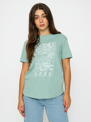 Roxy The Beach Sand T-shirt Wmn (blue surf)