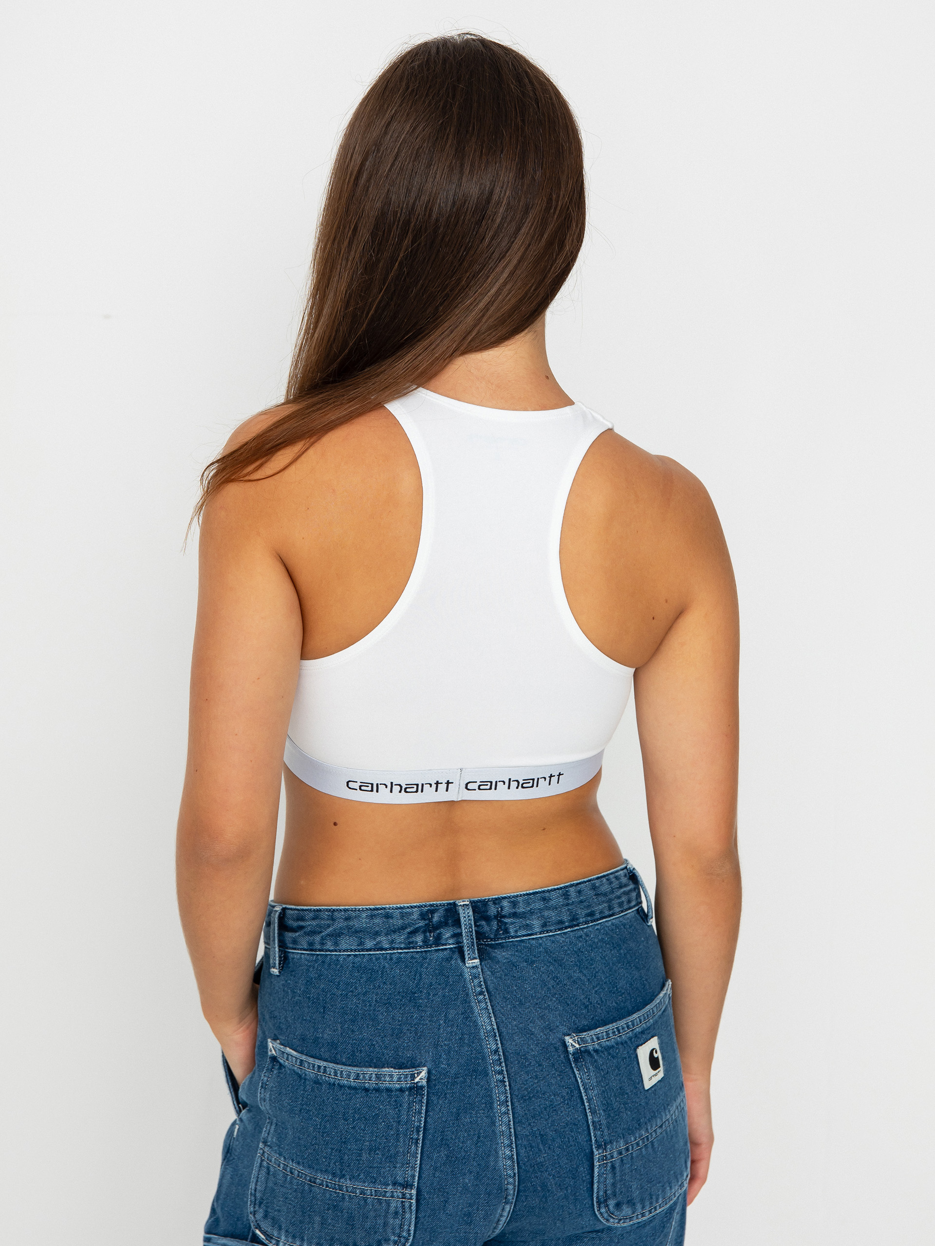Carhartt WIP Top Script Racer Tank Underwear Wmn (white)