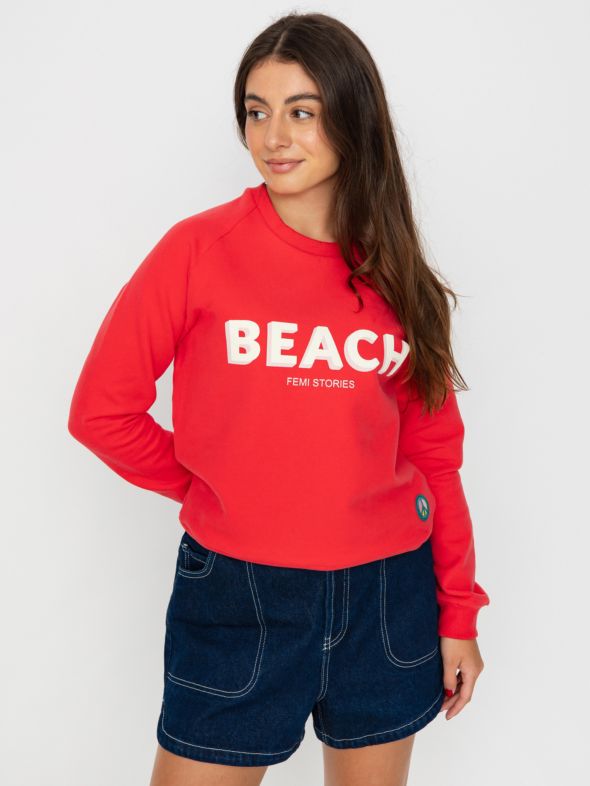 Femi Stories Fuo Sweatshirt Wmn (red)