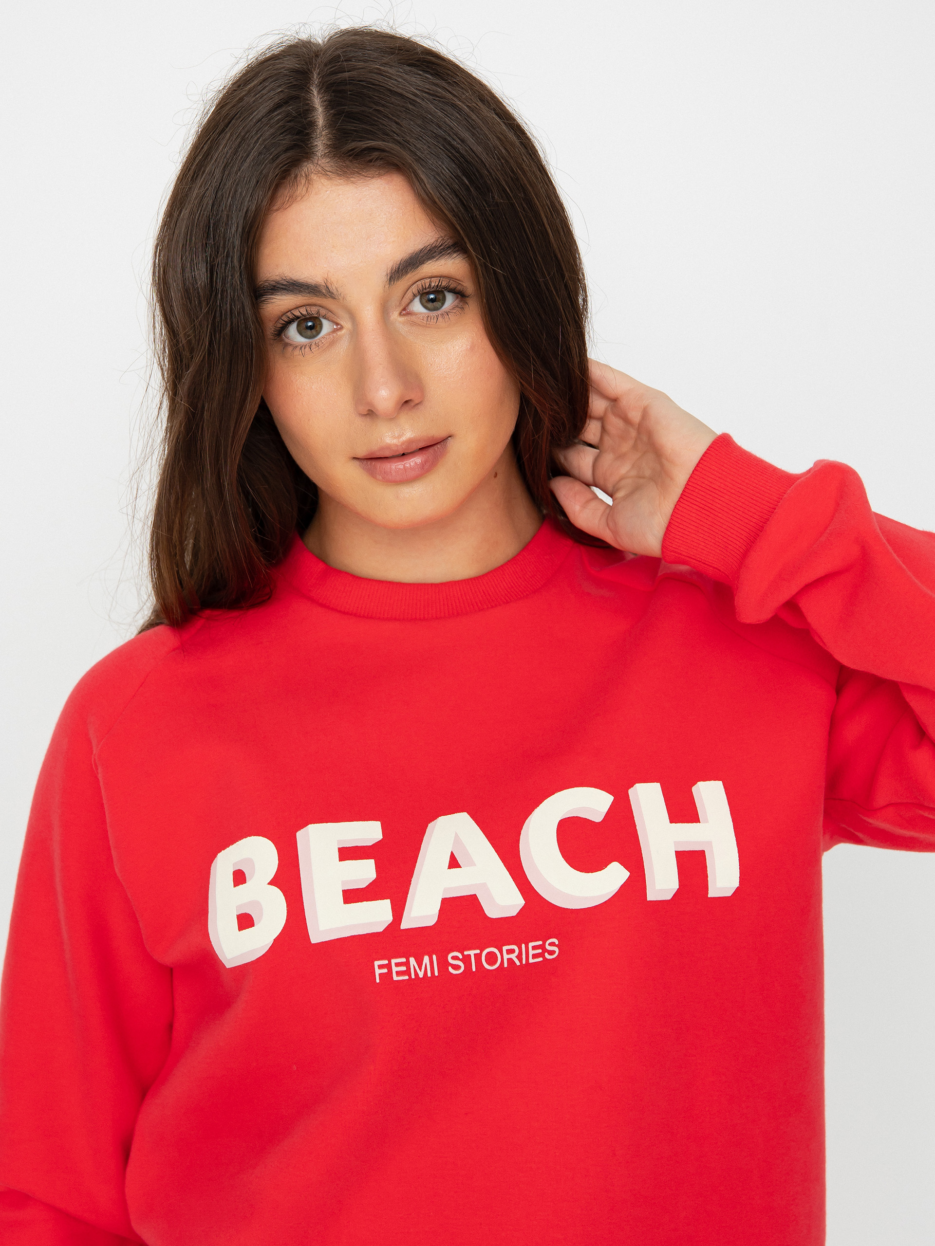 Femi Stories Fuo Sweatshirt Wmn (red)