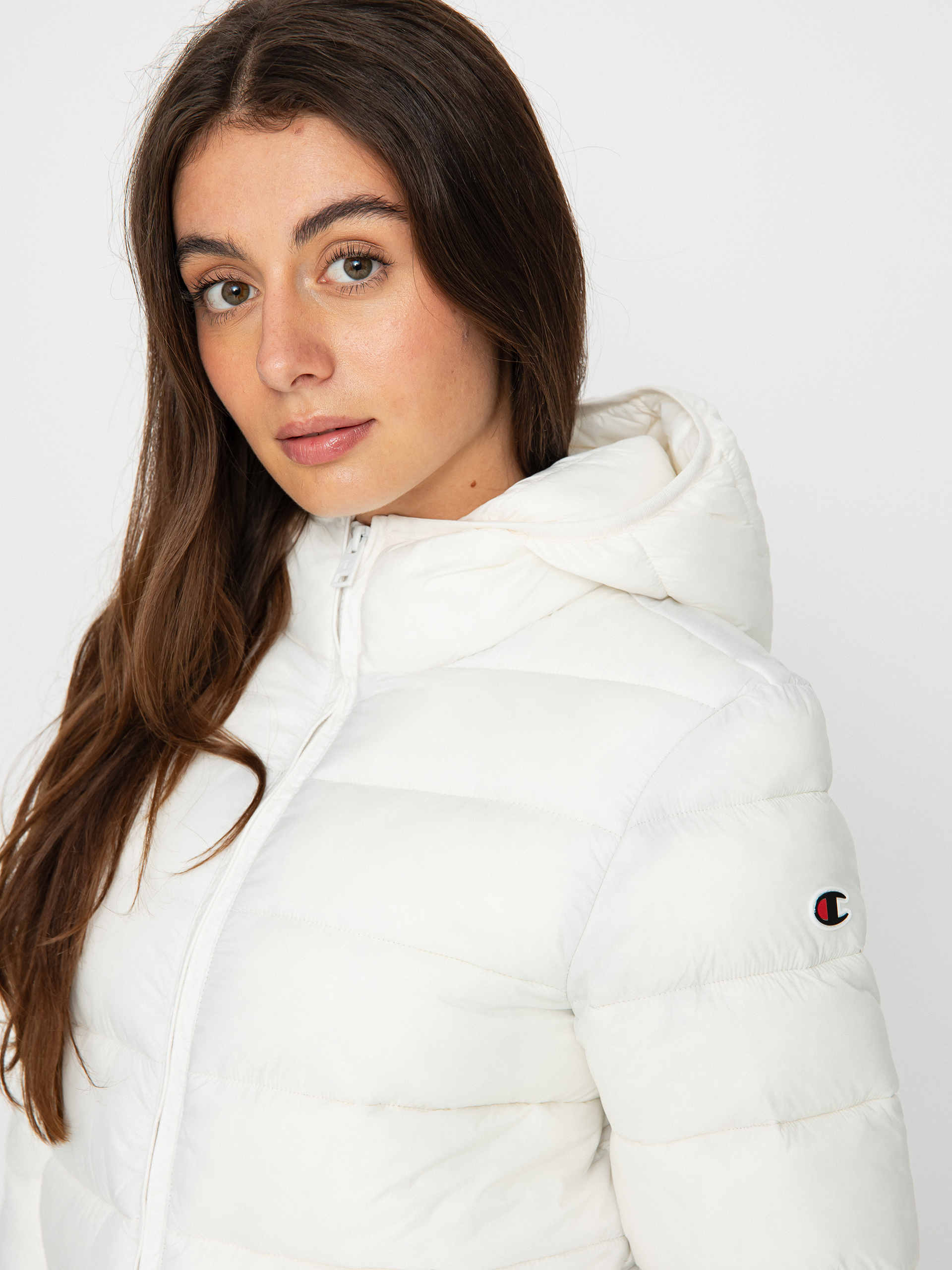 Champion Legacy Hooded Polyfilled Jacket 116867 Jacke Wmn (way)