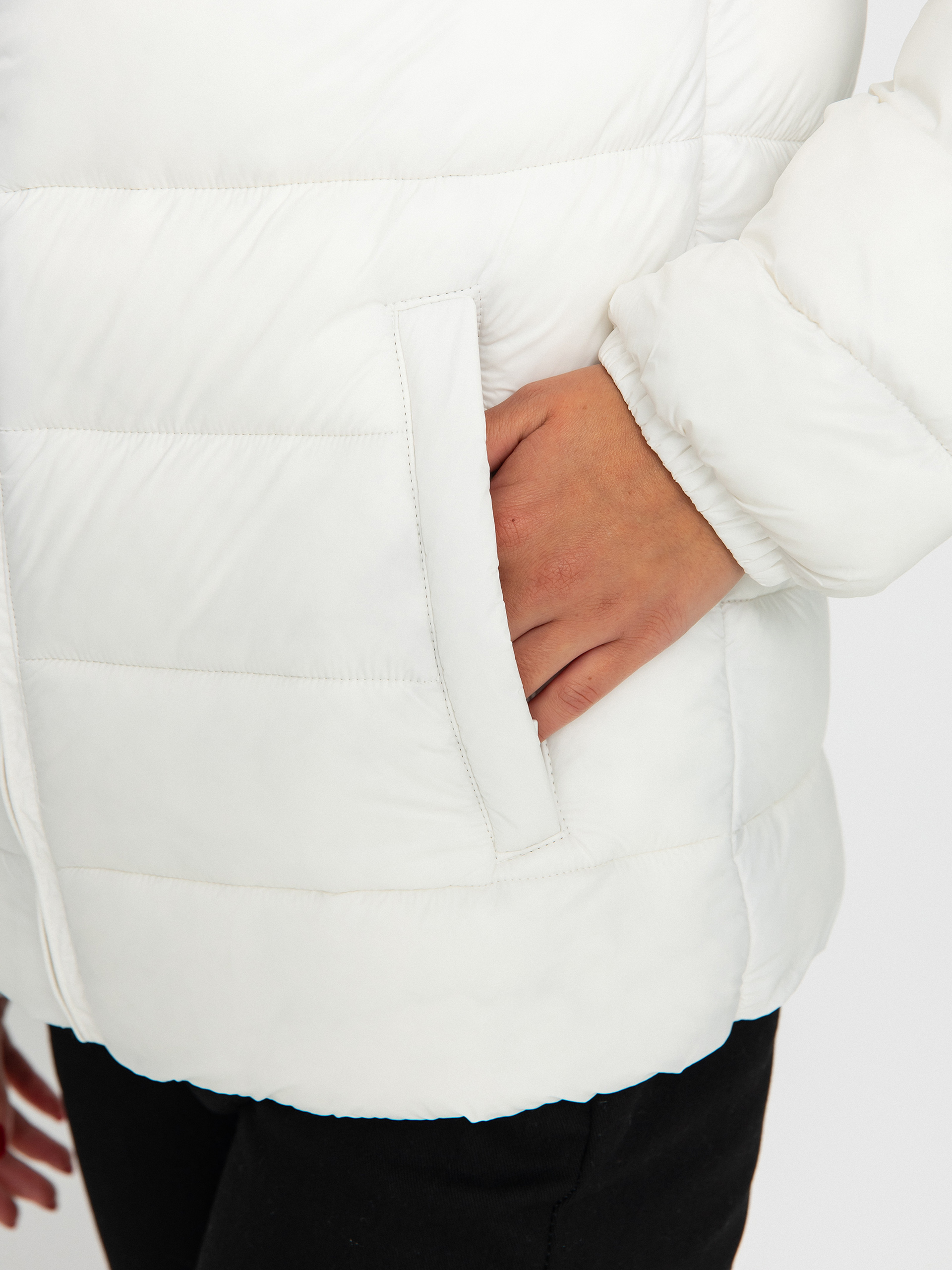 Champion Legacy Hooded Polyfilled Jacket 116867 Jacke Wmn (way)