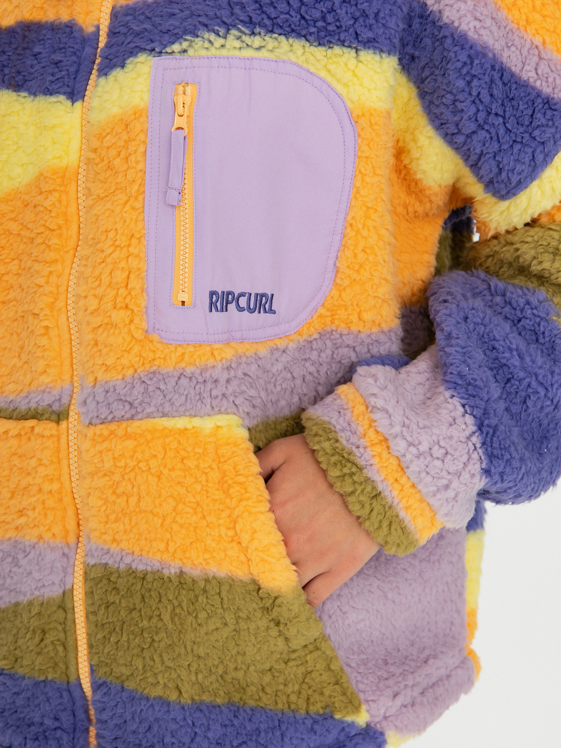 Womens Rip Curl Sunrise Wavy Fleece (multicolor)