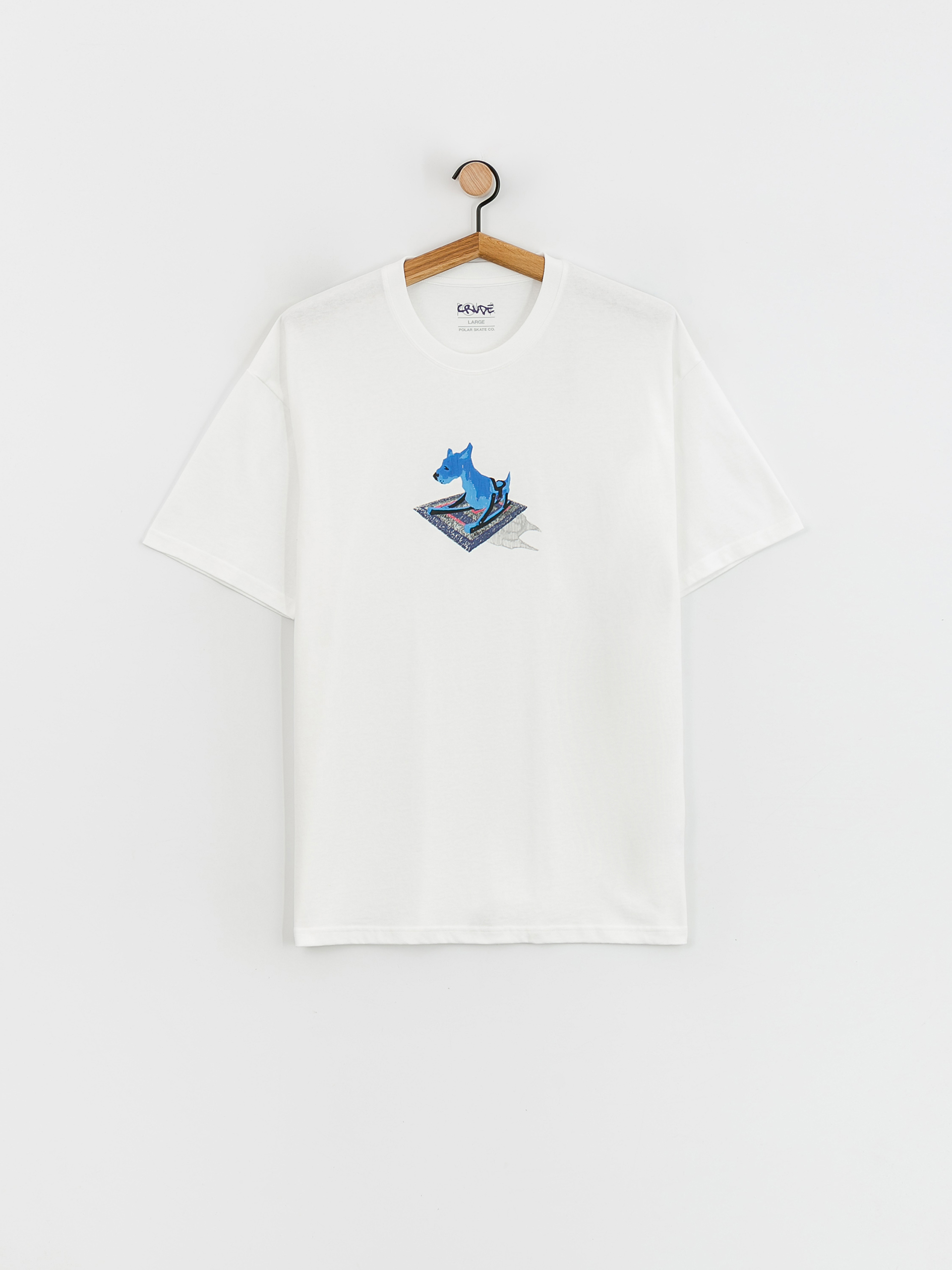 Polar Skate Dog T-Shirt (white)