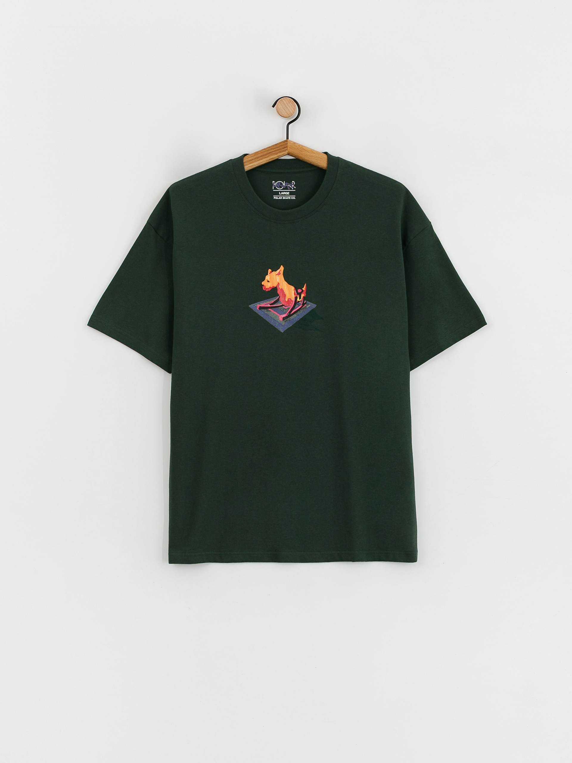 Polar Skate Dog T-shirt - green (dark green)