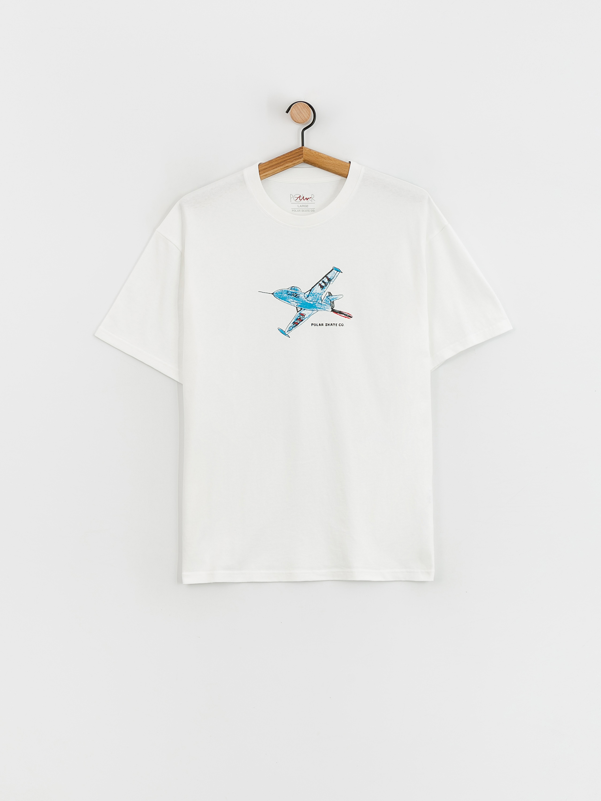 Polar Skate Panter Jet T-shirt (white)