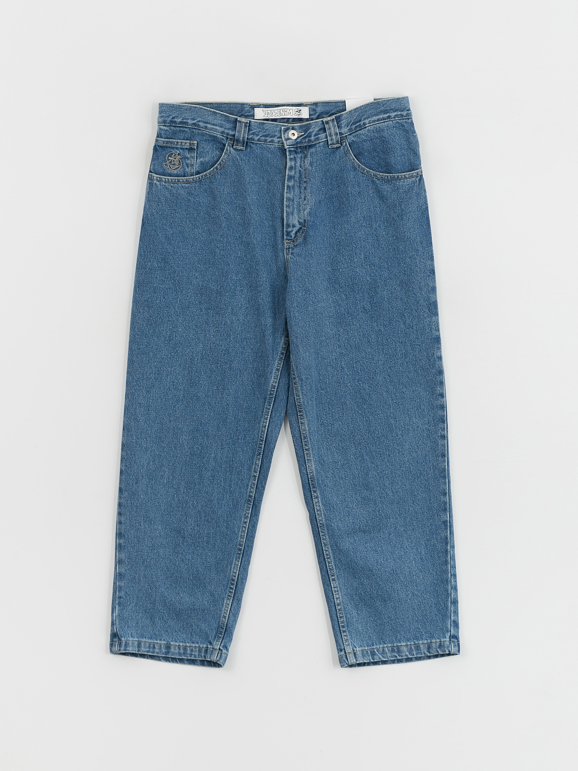 Polar Skate 93! Denim Pants (mid blue)