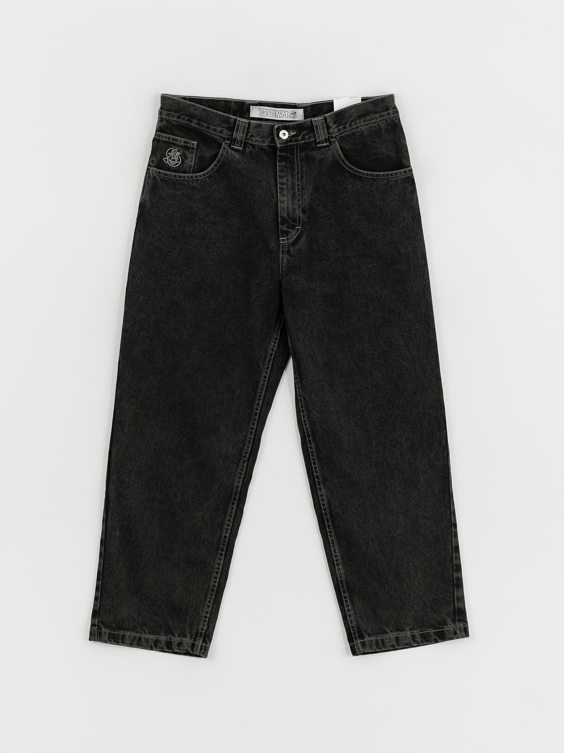 Polar Skate 93! Denim Hose (silver black)