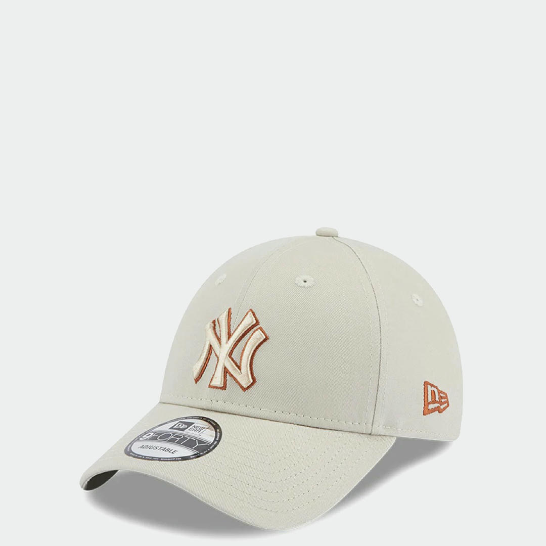 New Era League Essential 9Forty New York Yankees Cap (brown/stone)