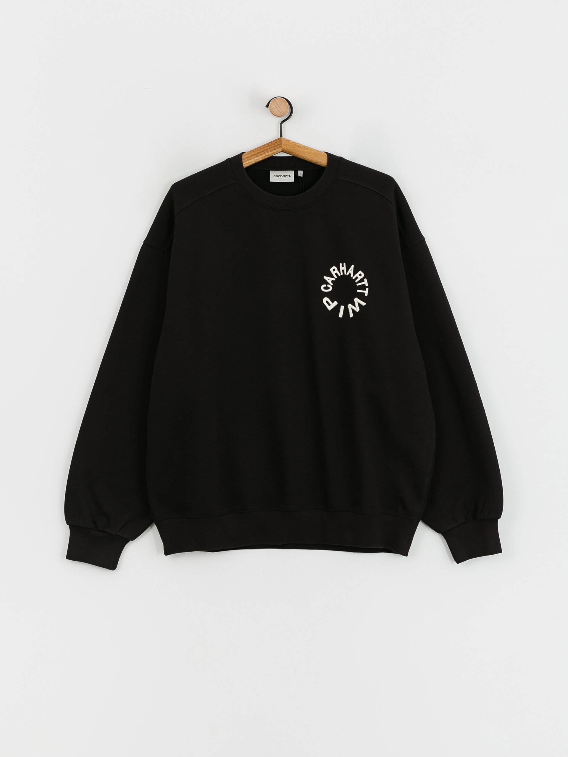 Carhartt WIP Work Varsity Sweatshirt - black (black/wax)