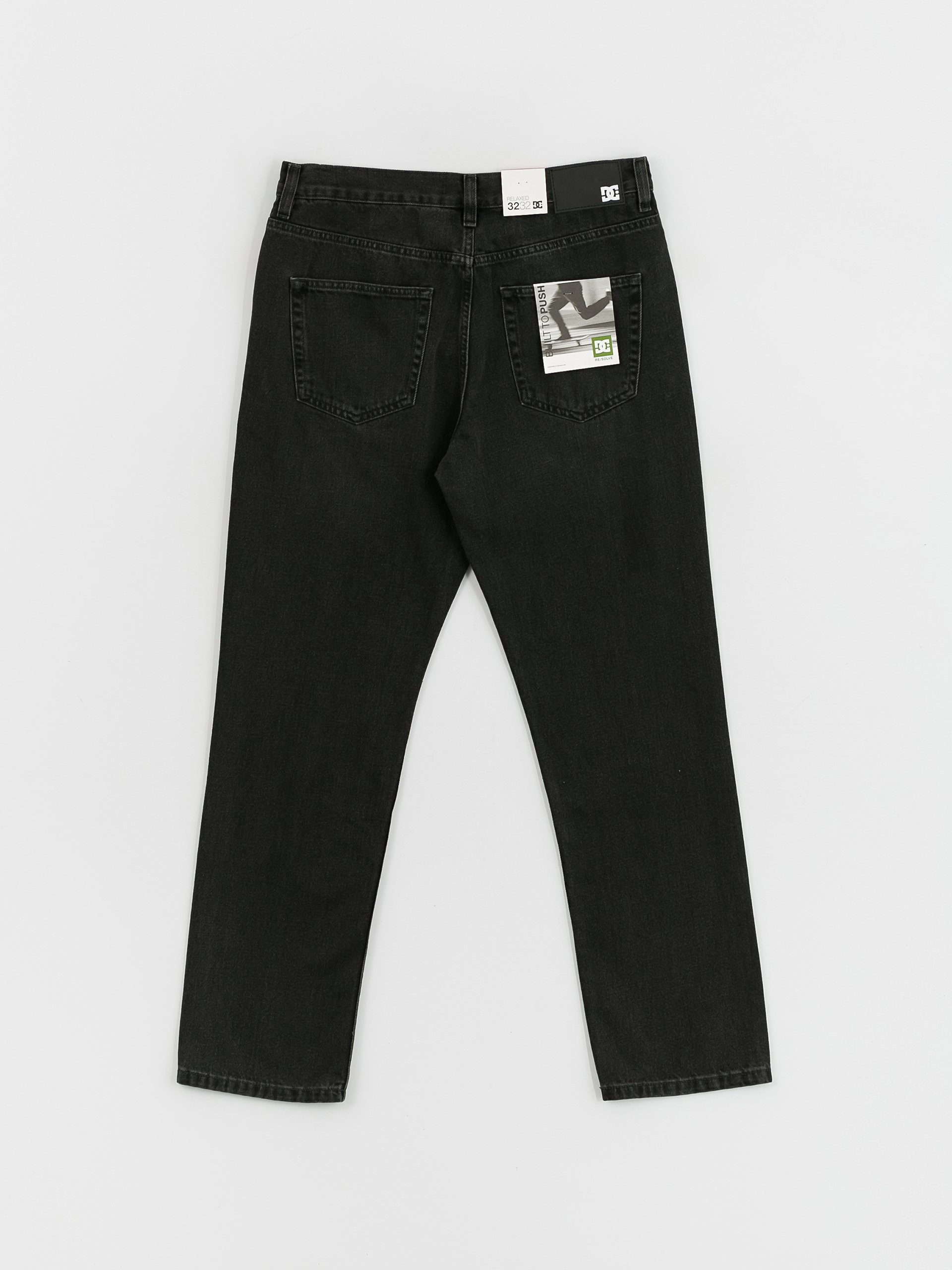 DC Worker Relaxed Pants (black denim)