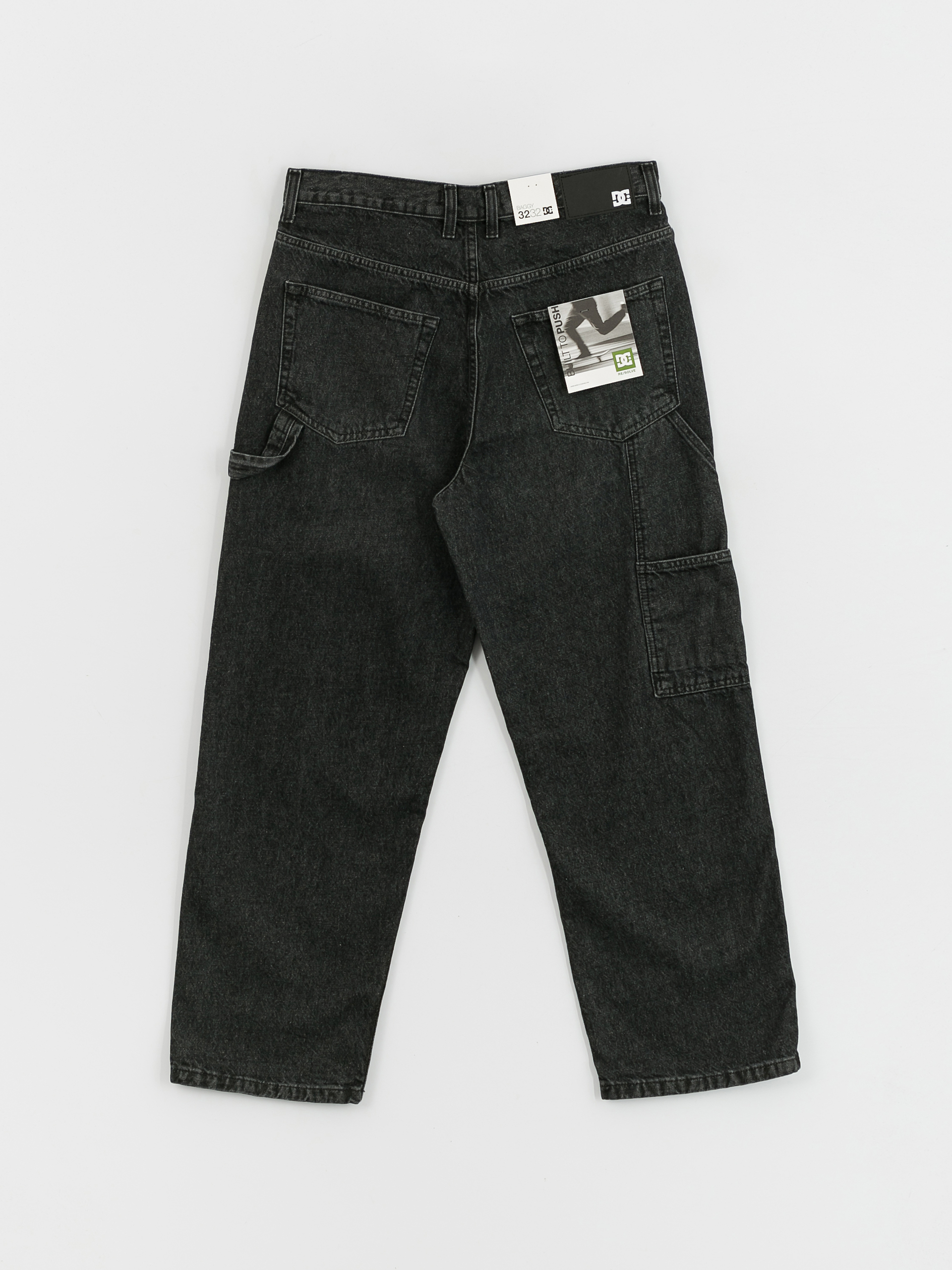 DC Worker Baggy Pants (black denim)