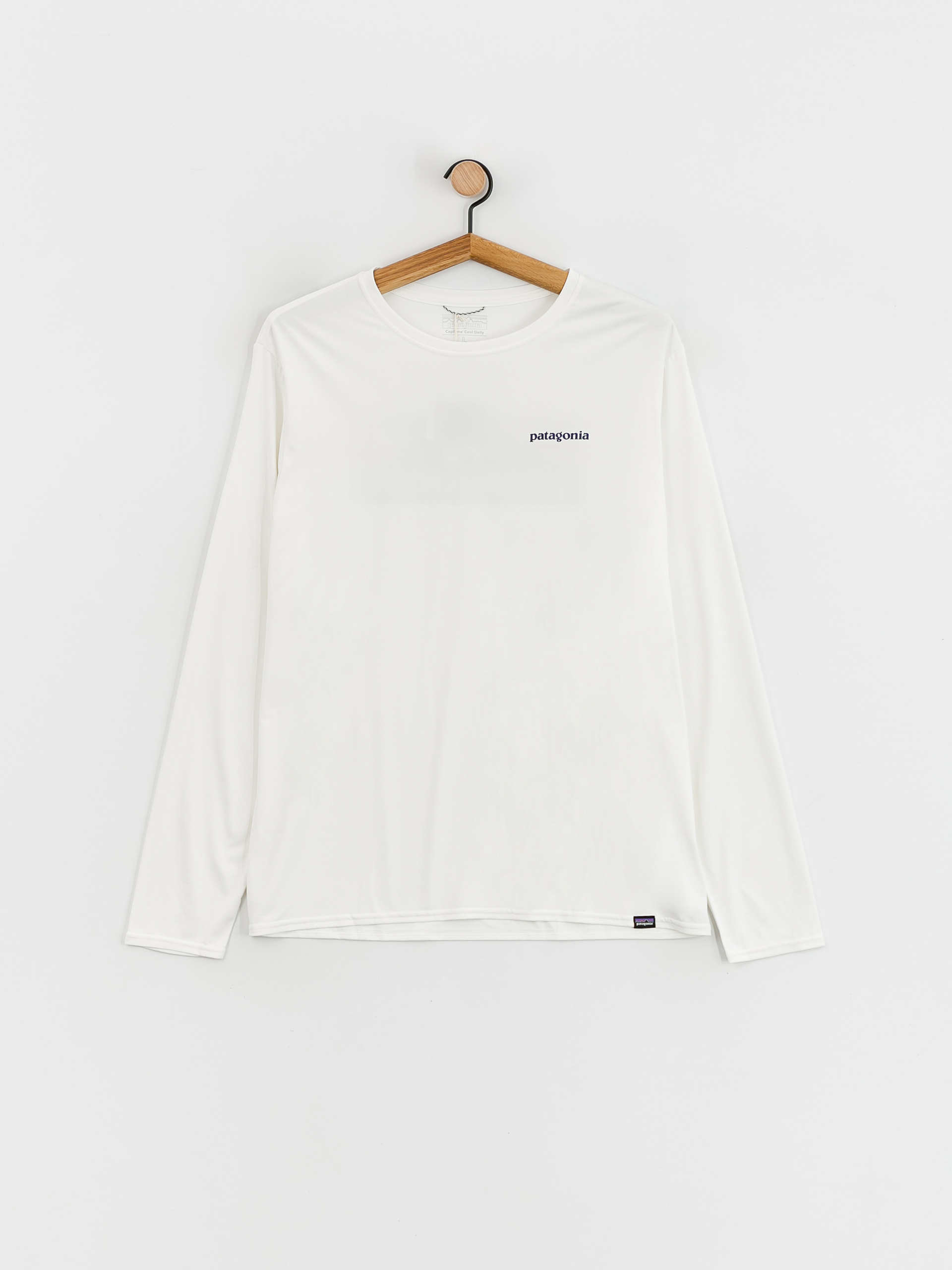 Patagonia Cap Cool Daily Graphic Waters Longsleeve (boardshort logo/white)