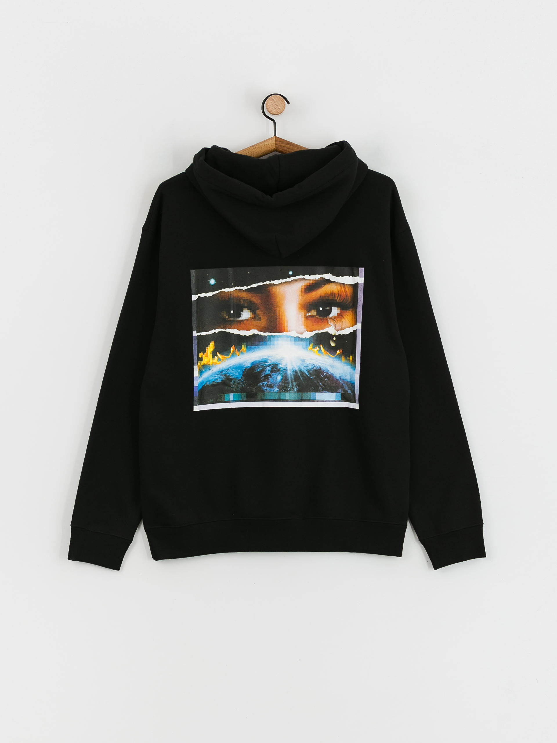 HUF Digital Domain HD Hoodie (black)
