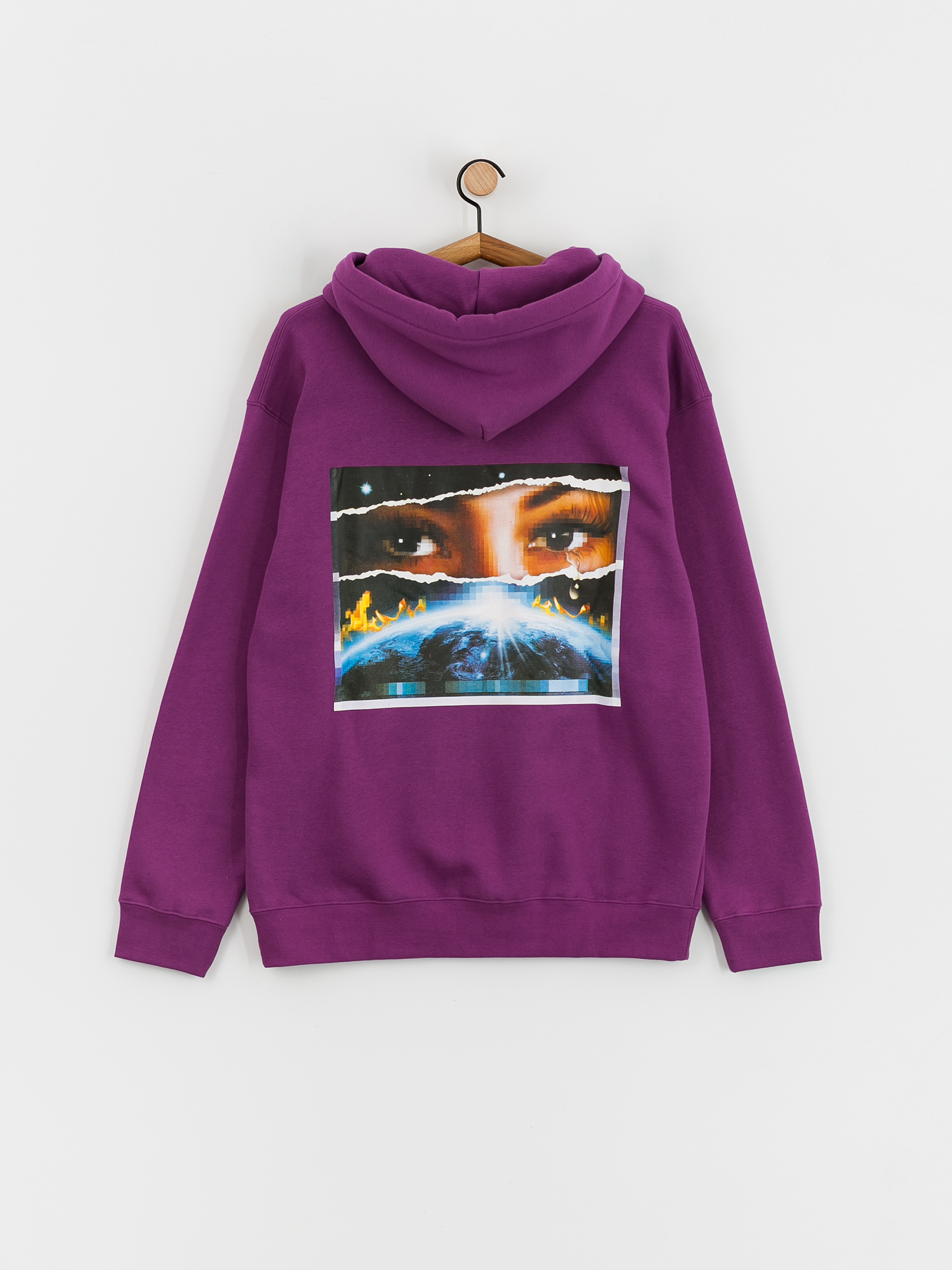 HUF Digital Domain HD Hoodie (grape)