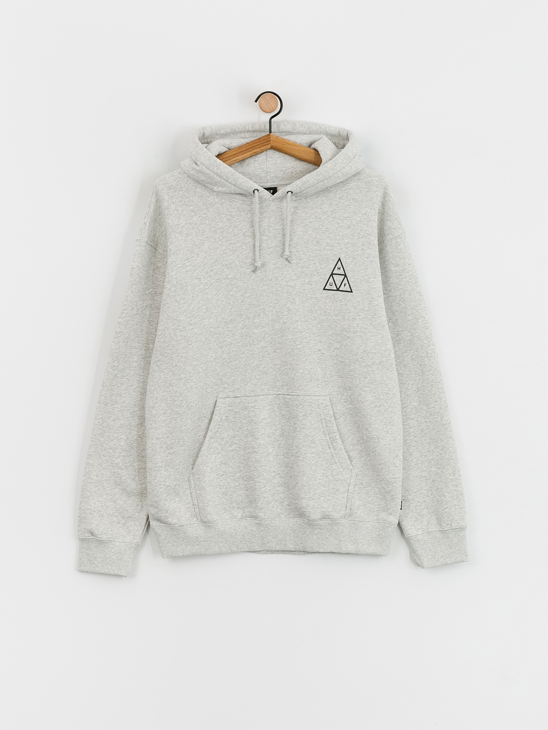 HUF Triple Triangle HD Hoodie (heather grey)