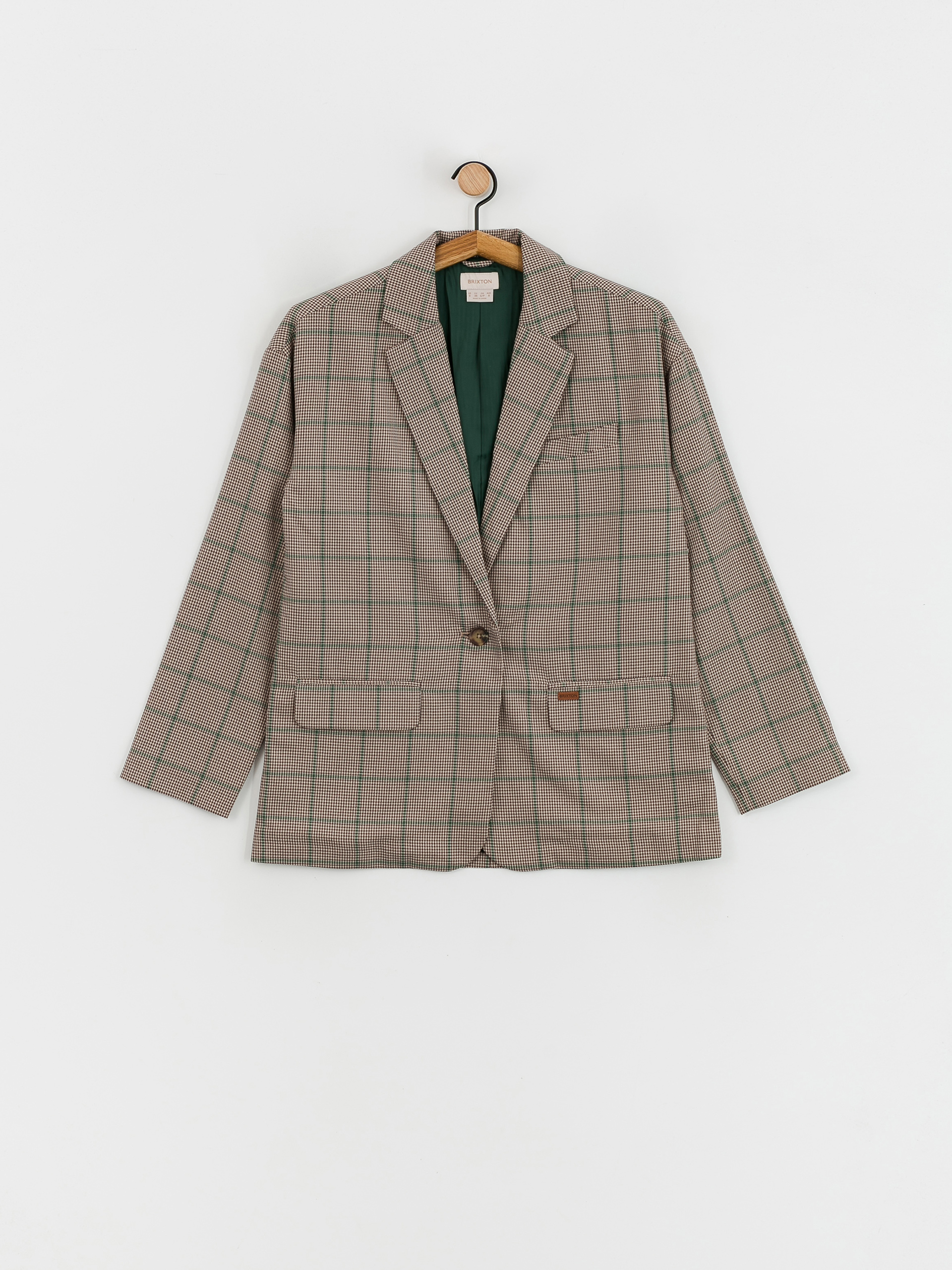 Brixton Axl Oversized Blazer Jacke Wmn (sesame/seal brown)