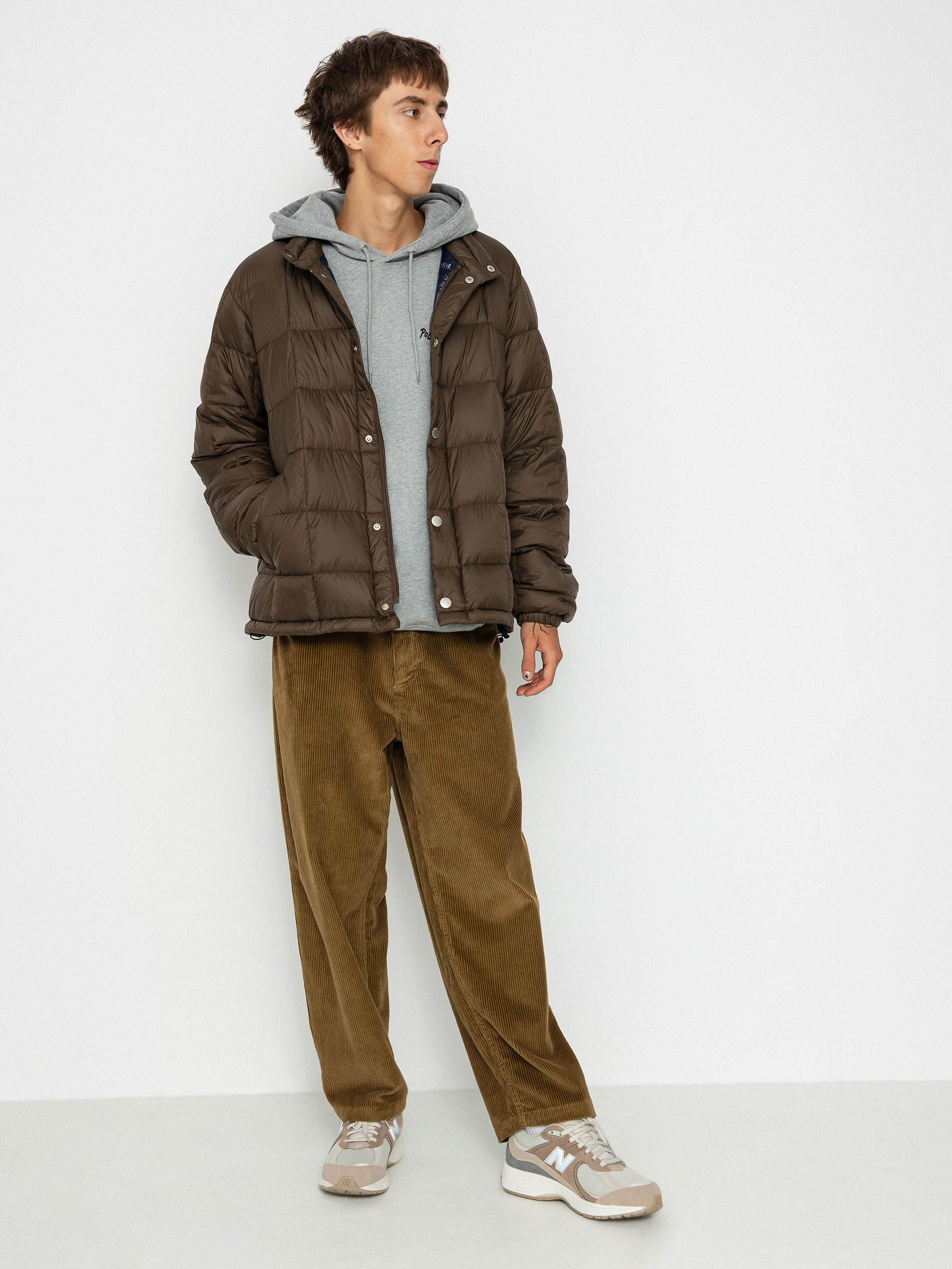 Polar Skate Lightweight Puffer Jacke (brown)