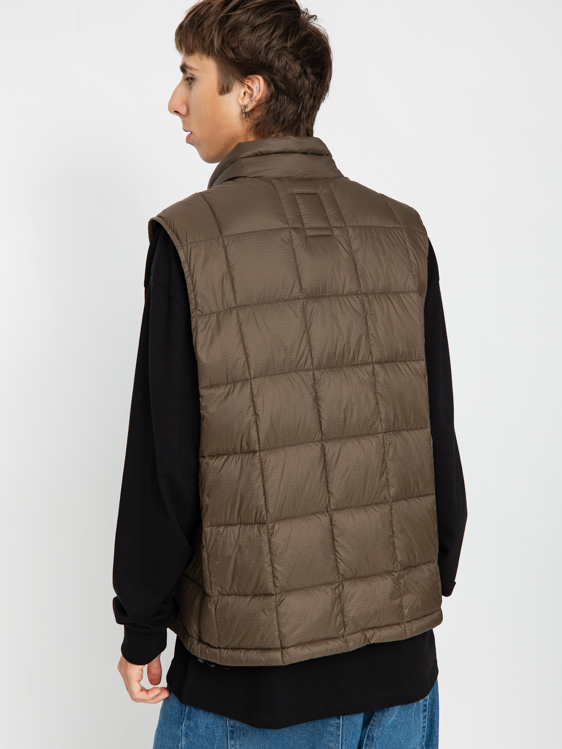 Polar Skate Lightweight Puffer Vest Weste (brown)