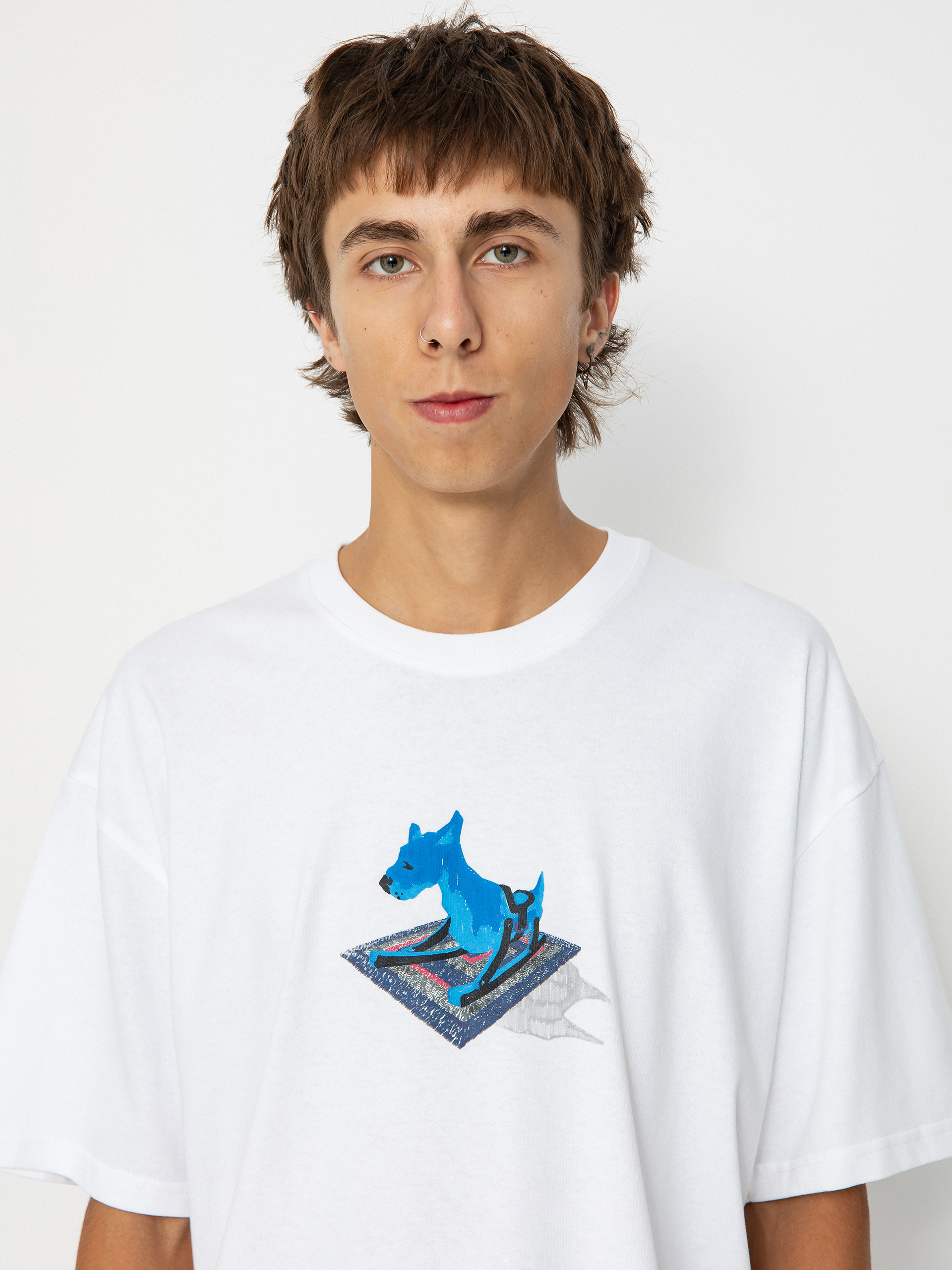 Polar Skate Dog T-Shirt (white)