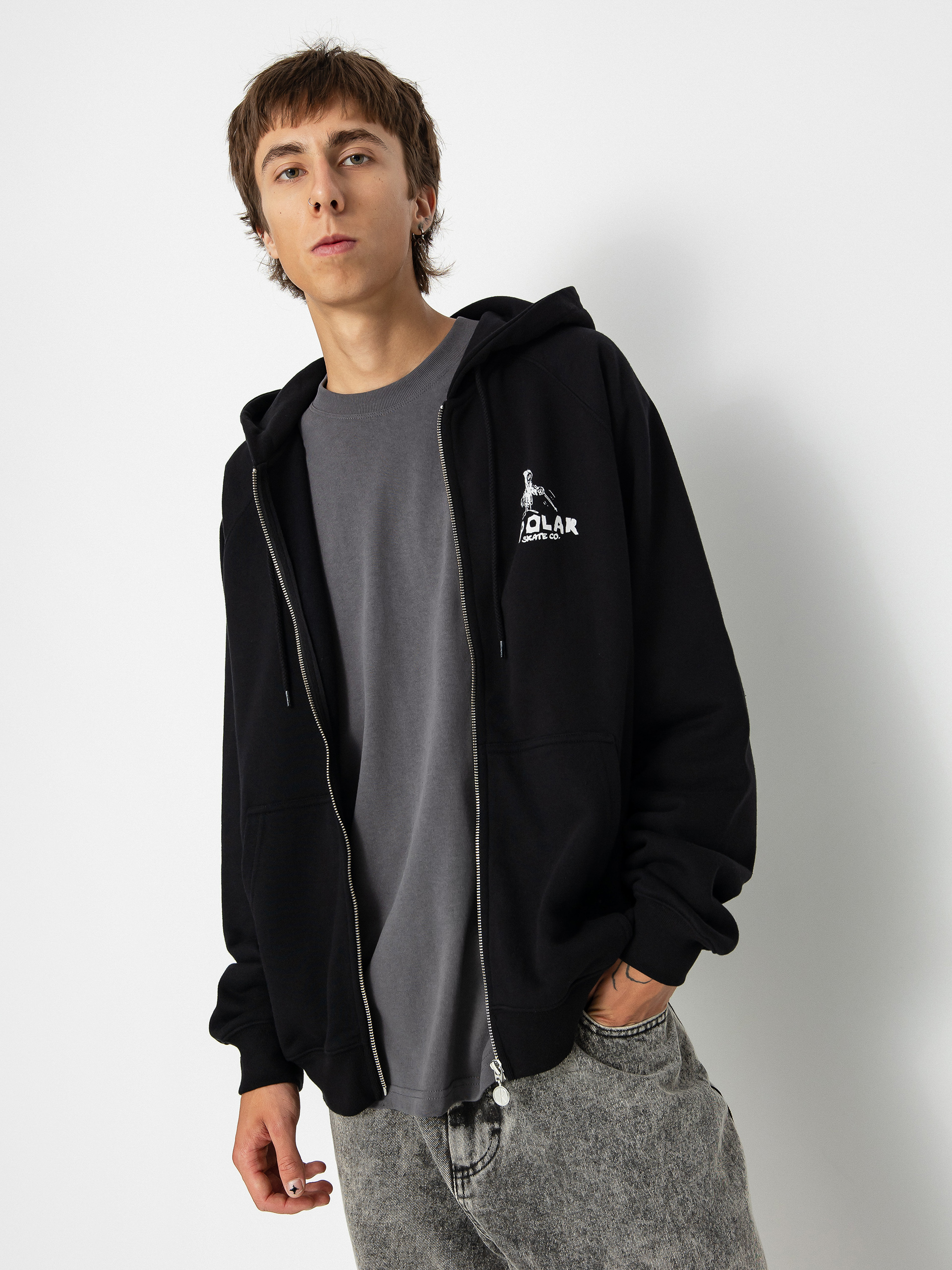 Polar Skate Default Reaper ZHD Hoodie (black)