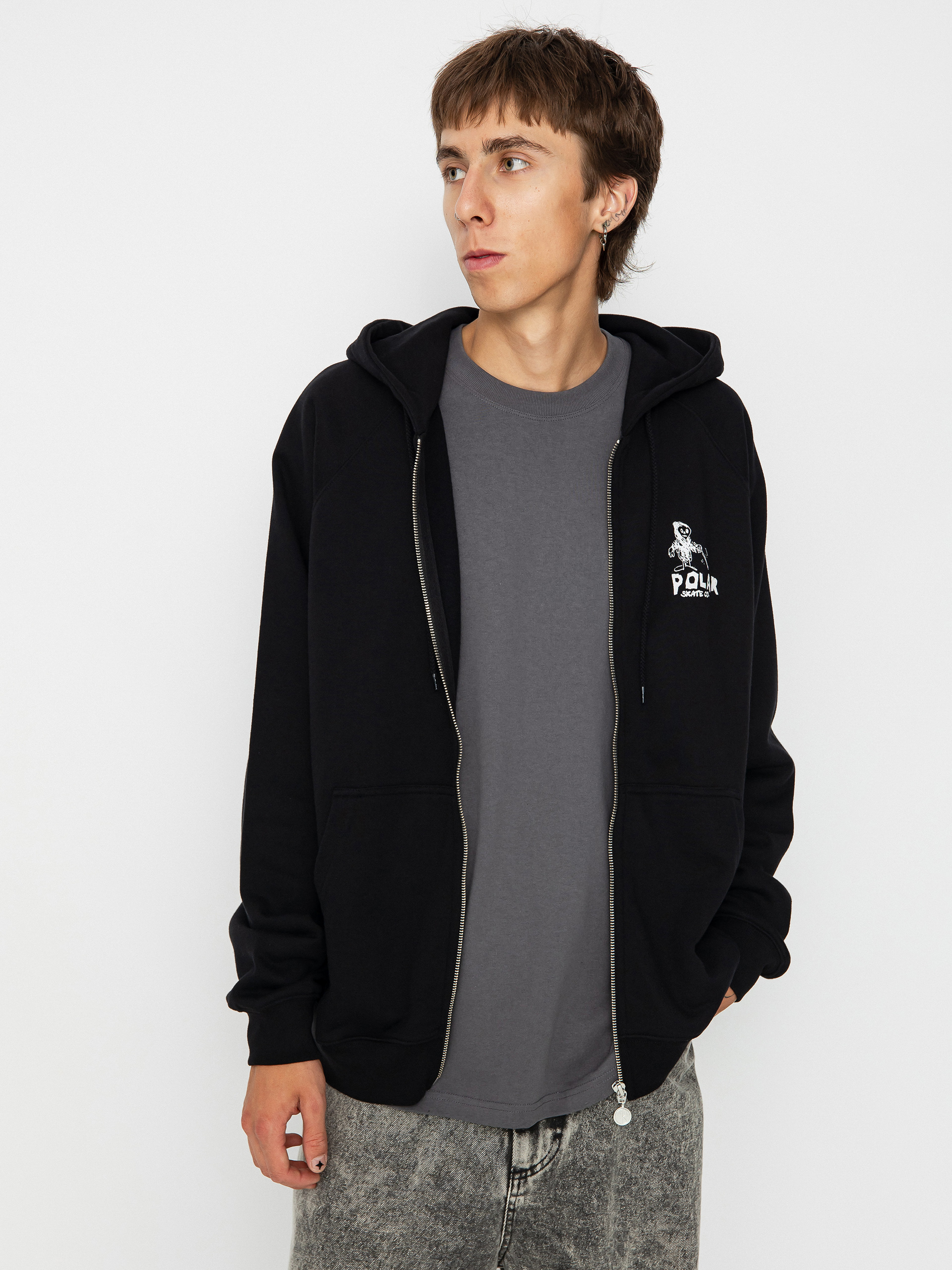 Polar Skate Default Reaper ZHD Hoodie (black)