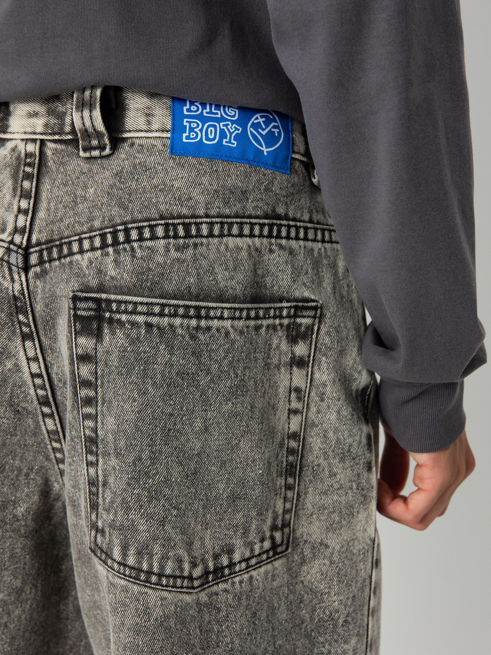 Polar Skate Big Boy Jeans Hose (acid black)