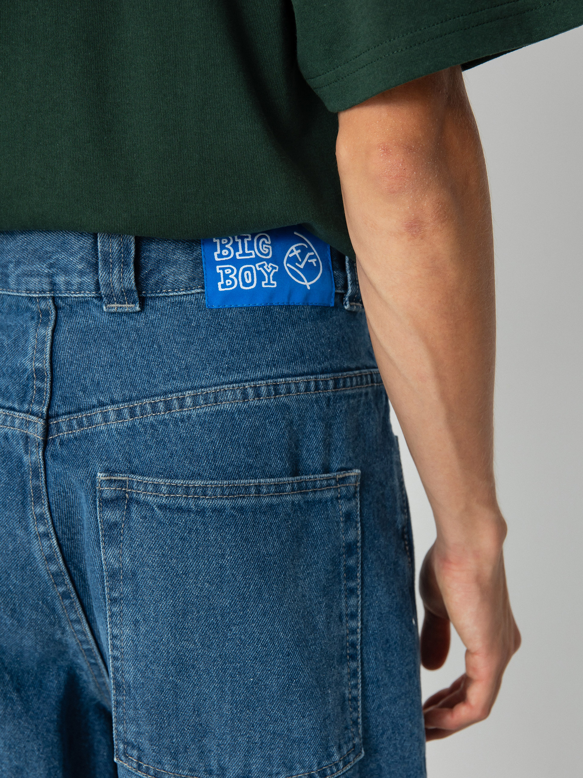 Polar Skate Big Boy Jeans Pants (mid blue)