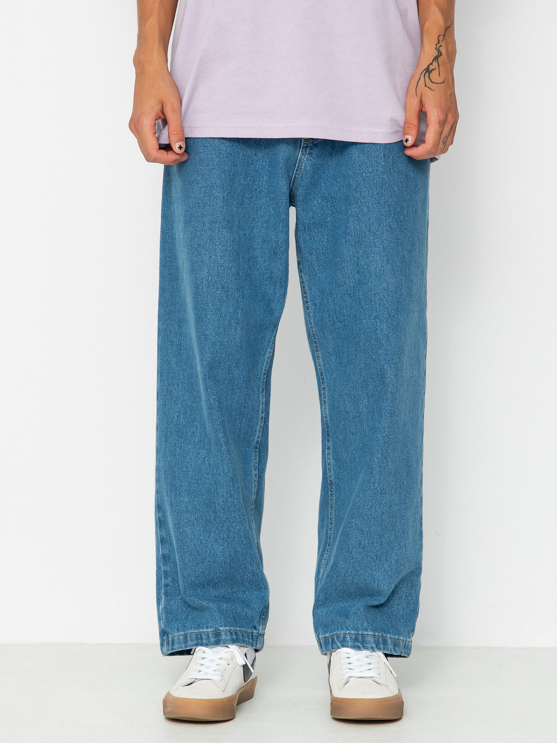Polar Skate 93! Denim Pants - blue (mid blue)