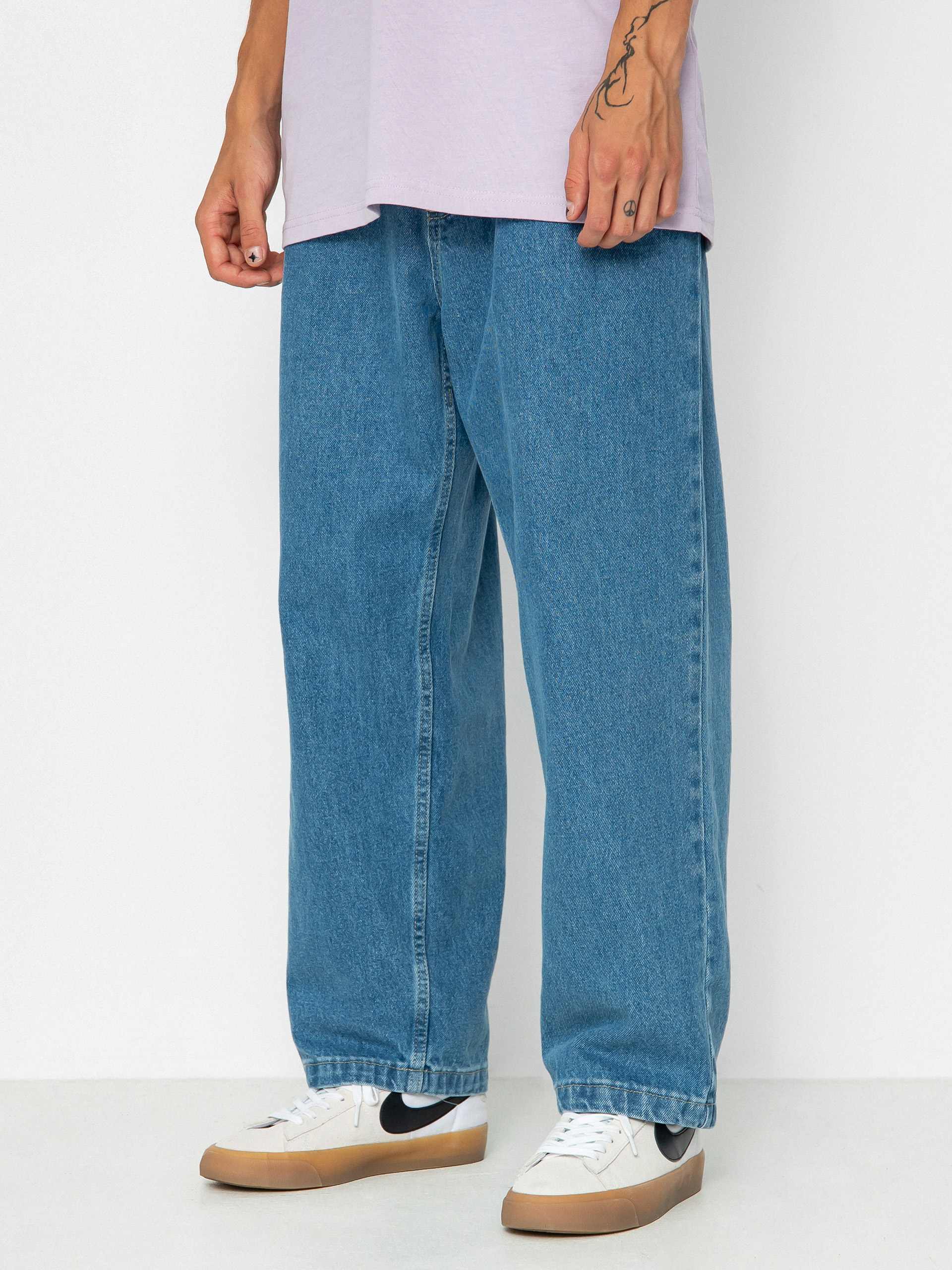 Polar Skate 93! Denim Hose (mid blue)