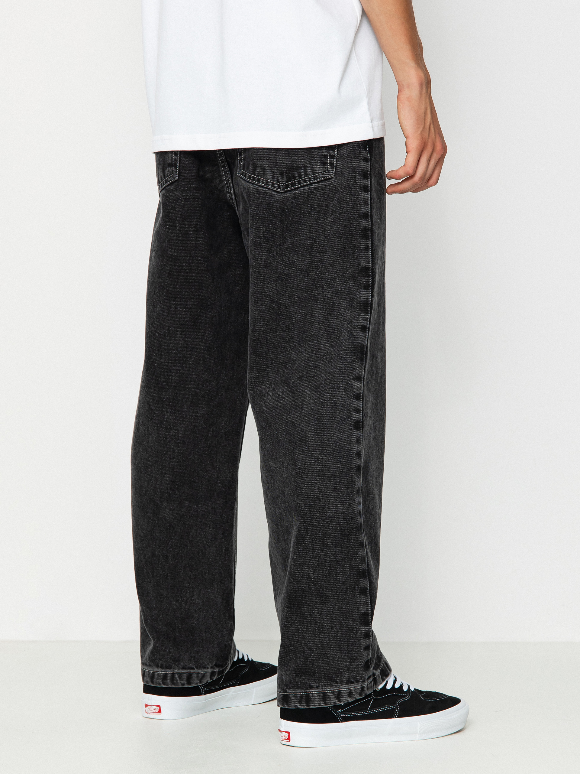 Polar Skate 93! Denim Pants (silver black)