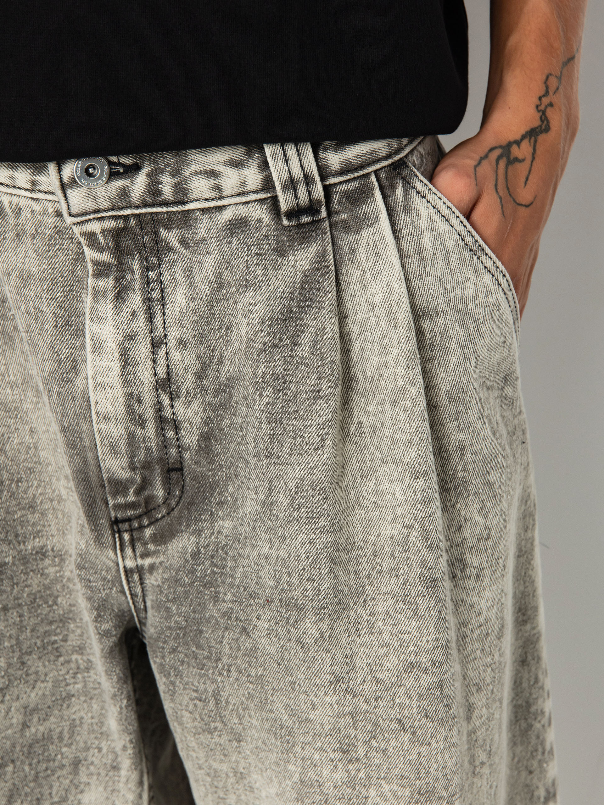 Polar Skate Grund Chinos Hose (acid black)