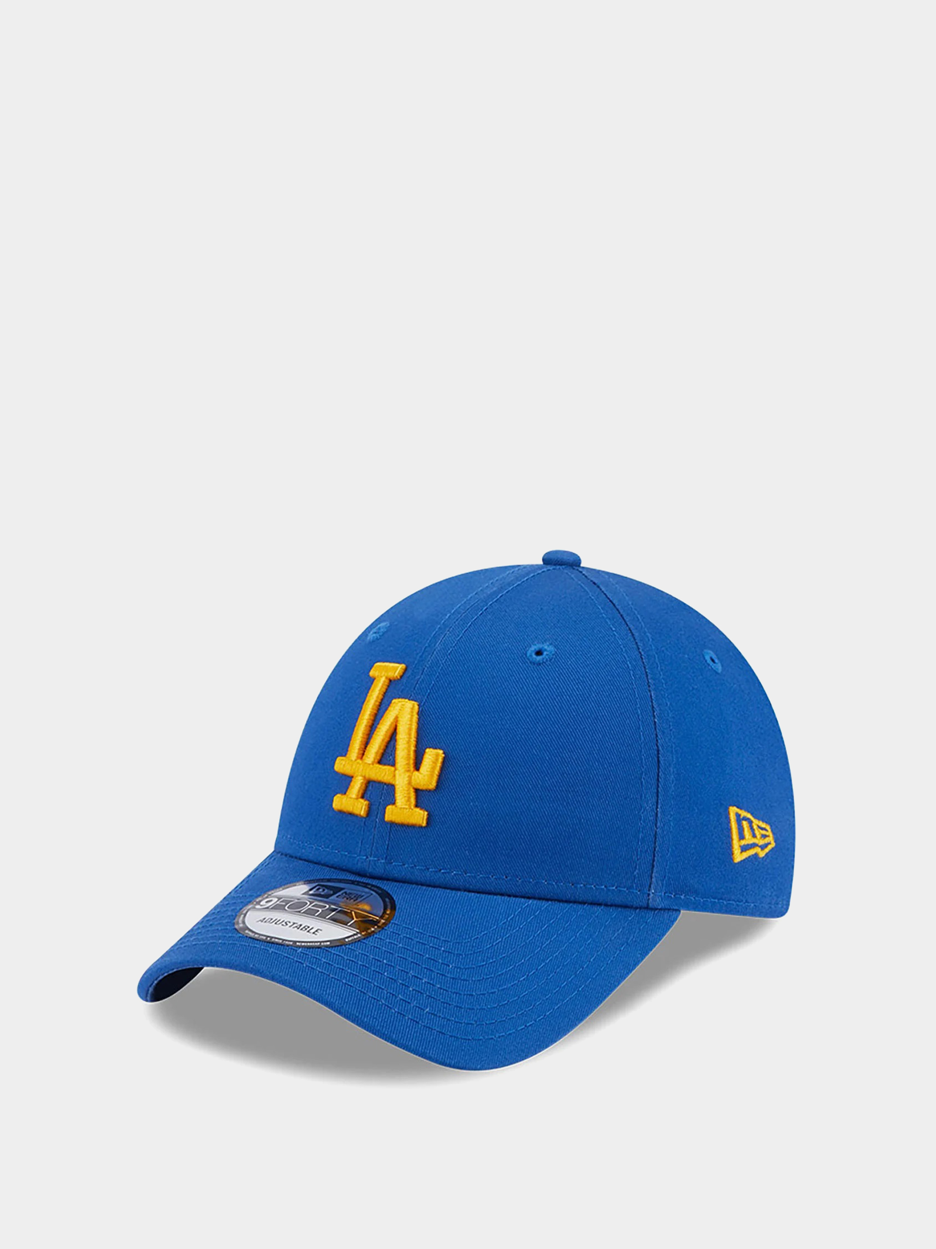 New Era League Essential 9Forty Los Angeles Dodgers Cap (blue/yellow)