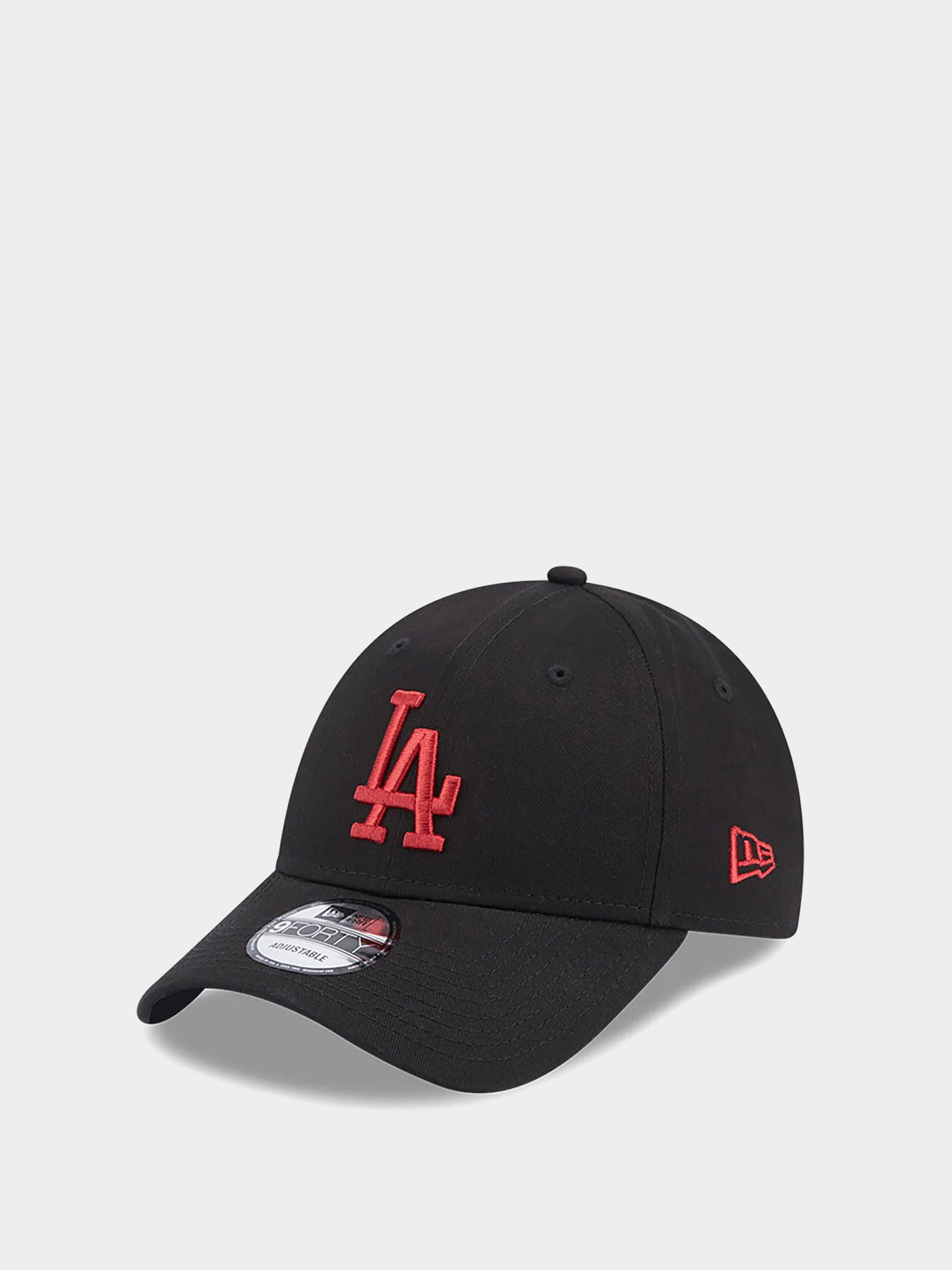 New Era League Essential 9Forty Los Angeles Dodgers Cap (black/red)