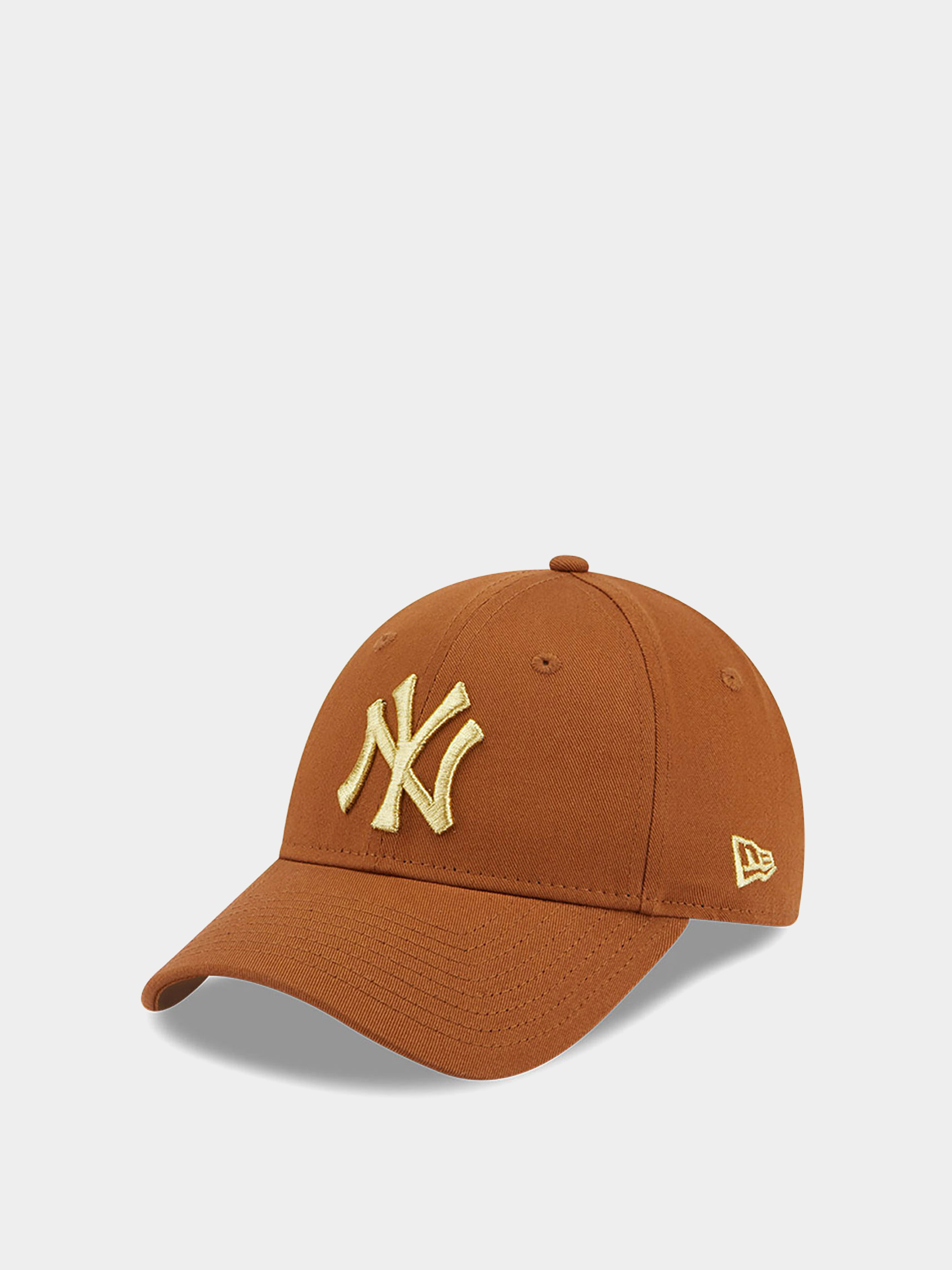 New Era Metallic Logo 9Forty New York Yankees Cap Wmn (brown/gold)