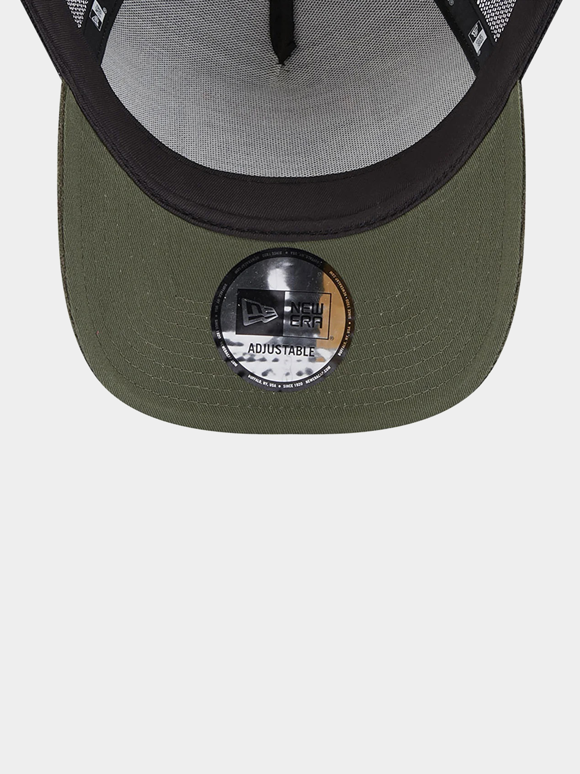 New Era Cord Trucker Cap (green/black)