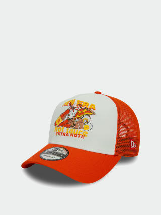 New Era Food Trucker Cap (orange/white)