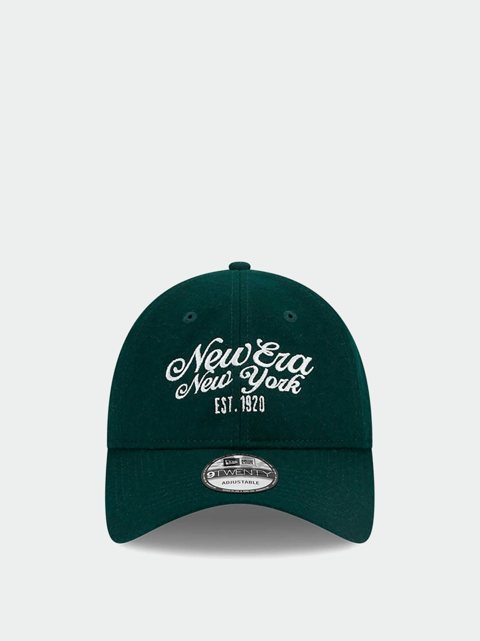 New Era 9Twenty Melton Dark Green New York Cap