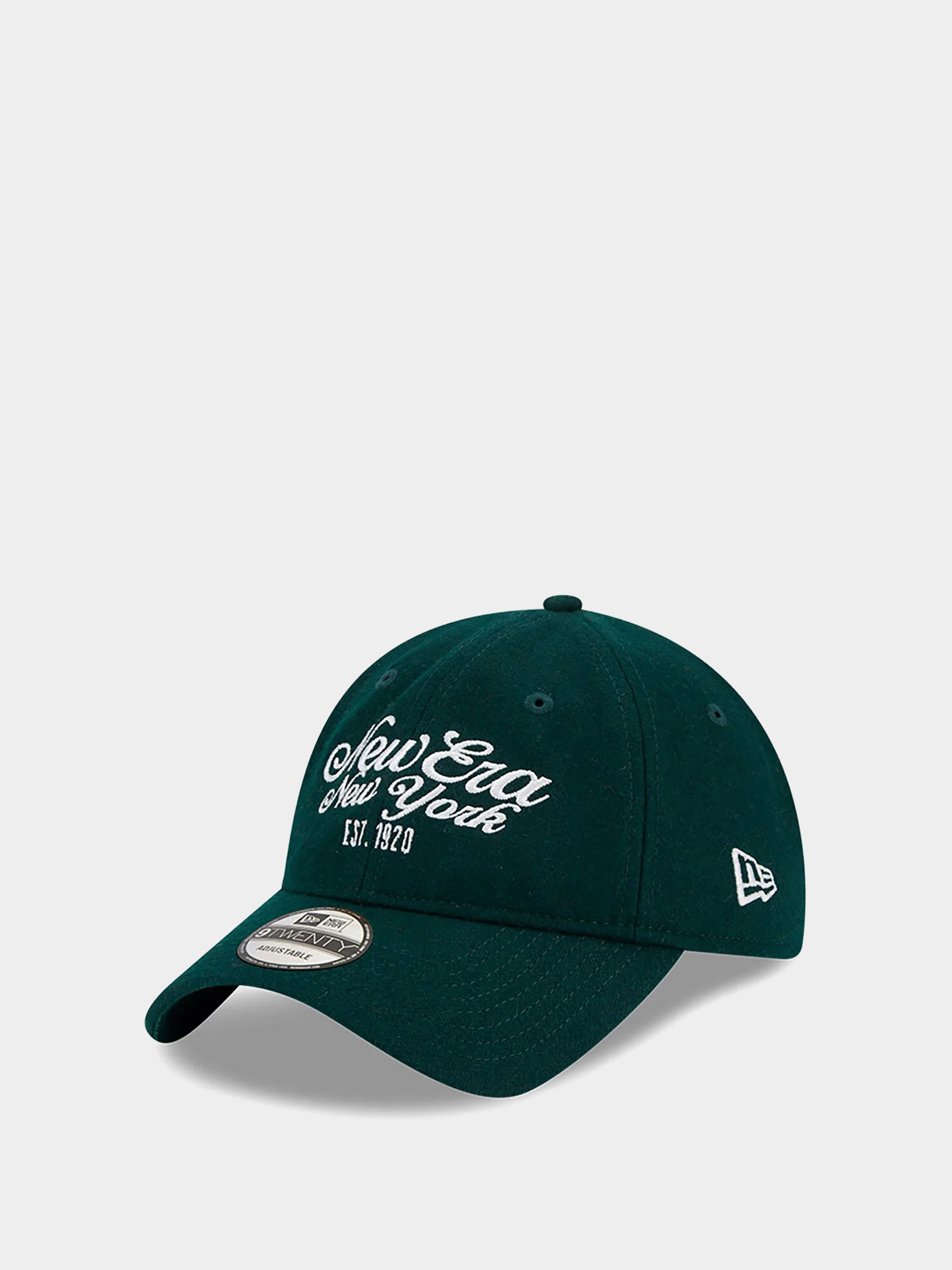 New Era Melton 9Twenty Cap (dark green)